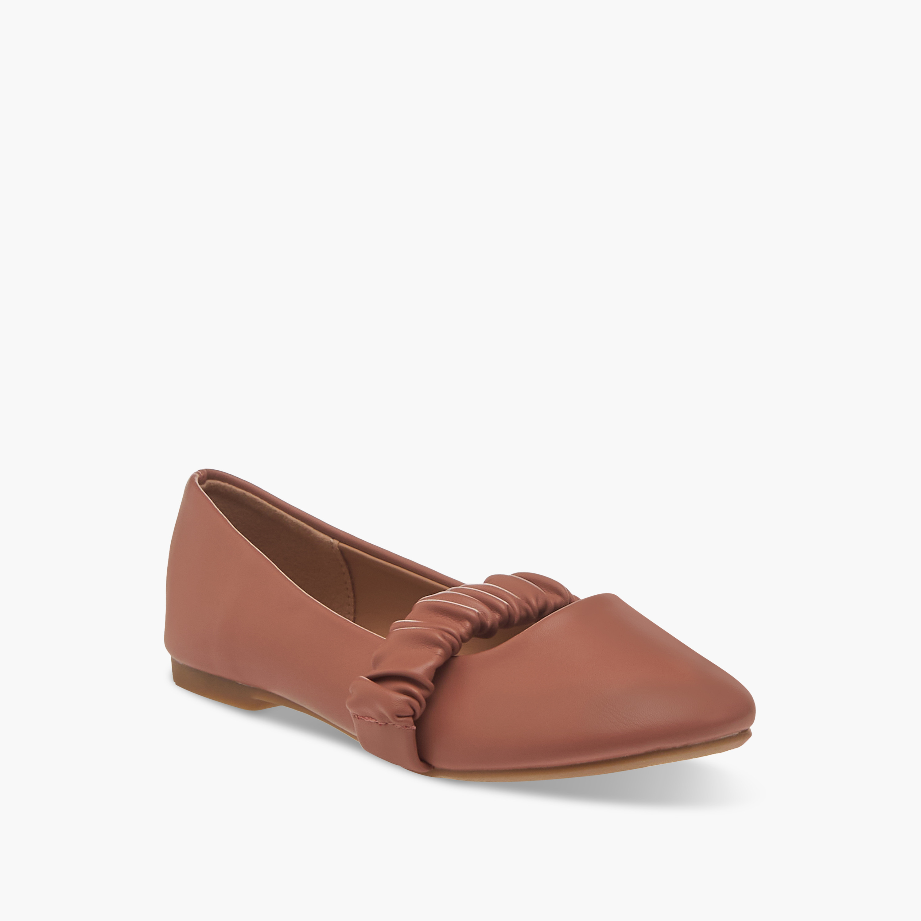 Flora Bella Solid Slip-On Ballerina Shoes-girls-shoes-ballerinas-image-2