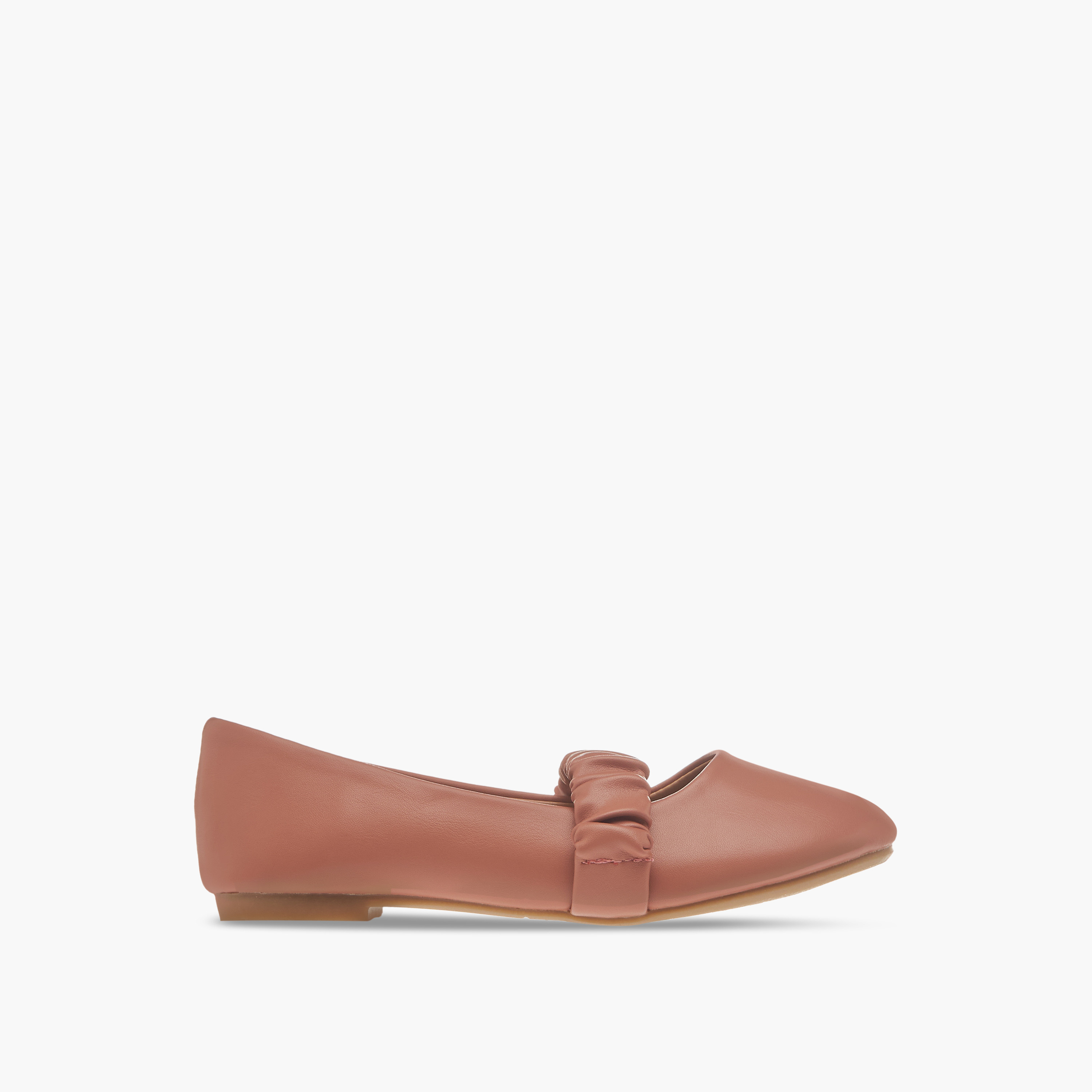 Flora Bella Solid Slip-On Ballerina Shoes-girls-shoes-ballerinas-image-3