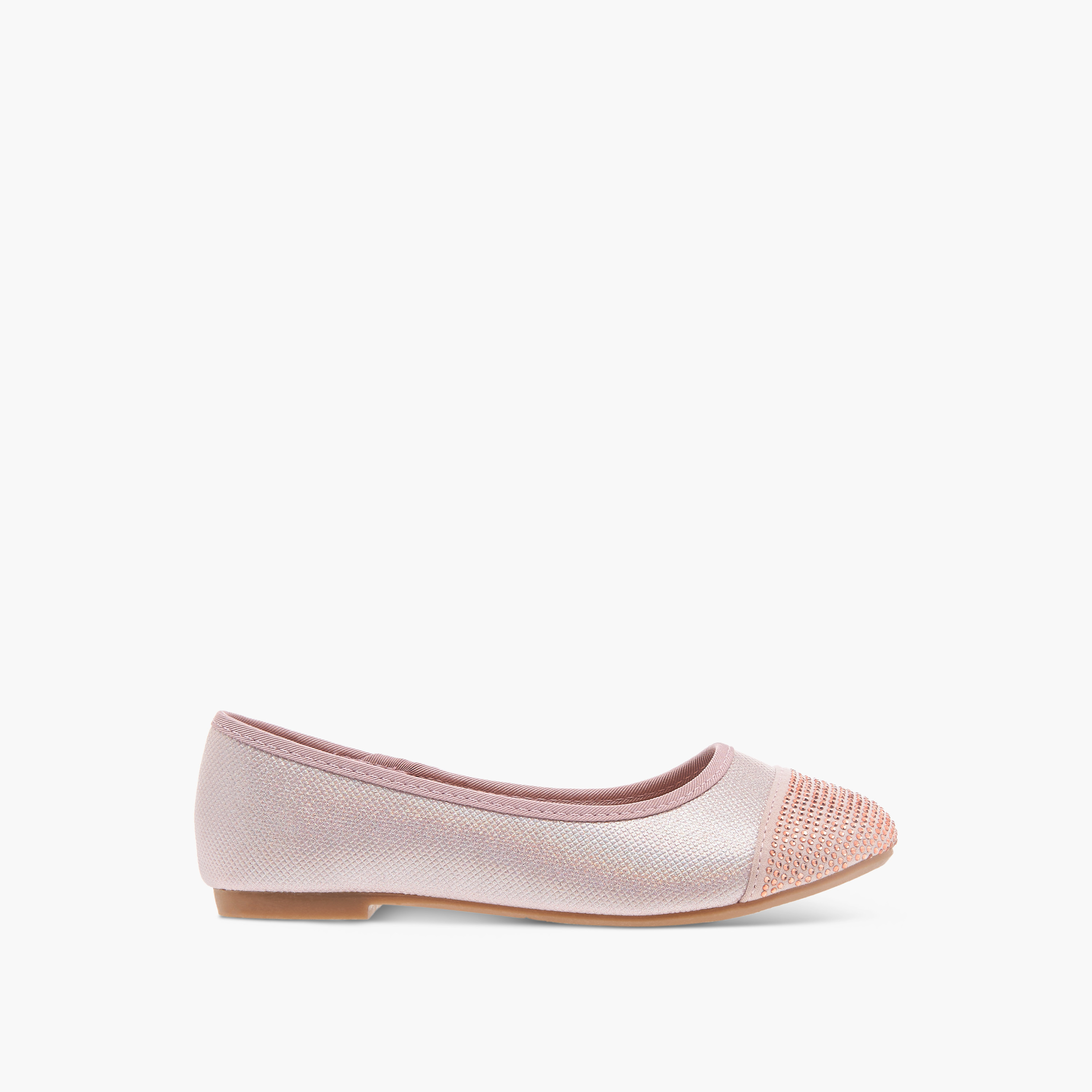 Flora Bella Embellished Slip-On Ballerina Shoes-girls-shoes-ballerinas-image-3