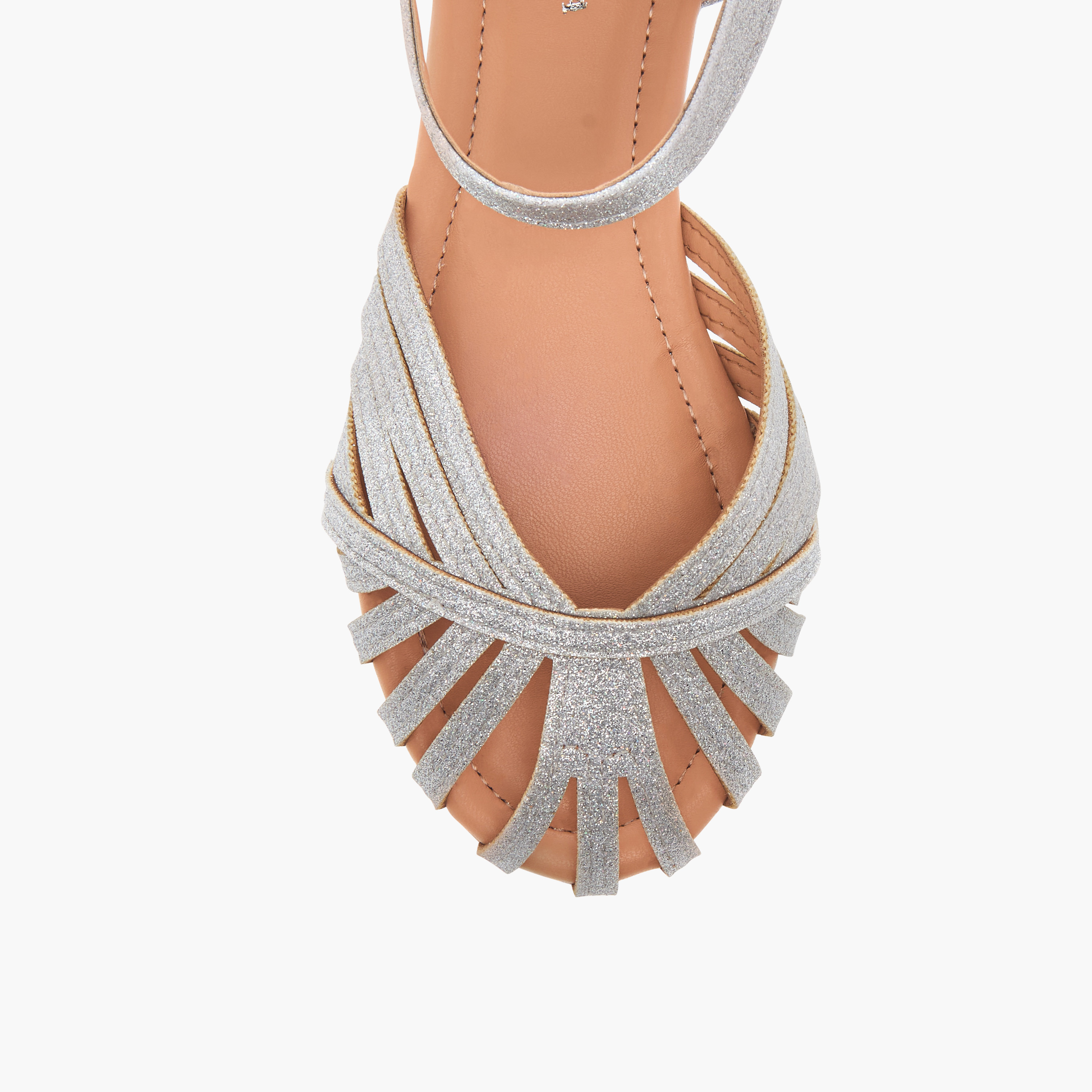 حذاء باليرينا بتفاصيل شريط وبشريط إغلاق لاصق من فلورا بيلا-girls-shoes-ballerinas-image-3
