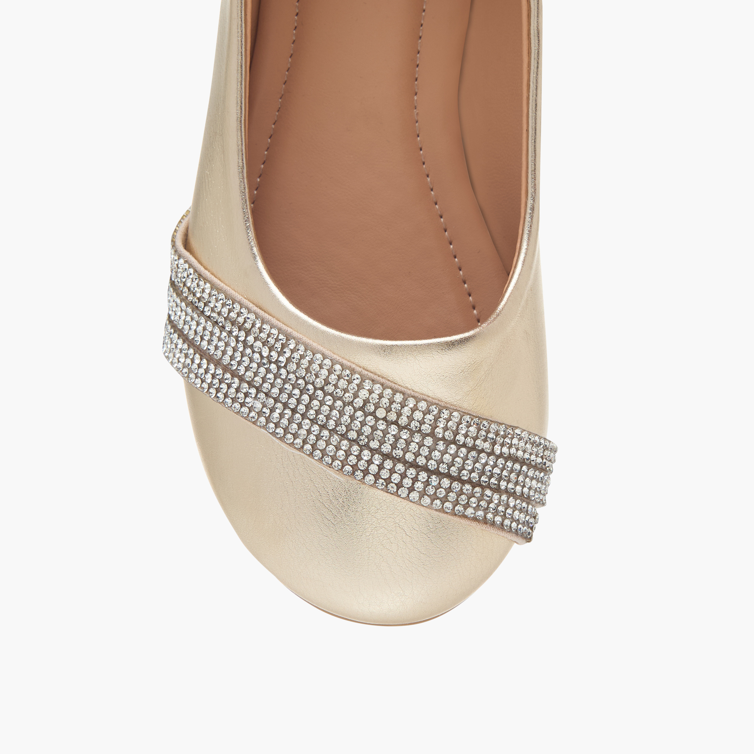 Flora Bella Embellished Slip-On Ballerina Shoes-girls-shoes-ballerinas-image-4