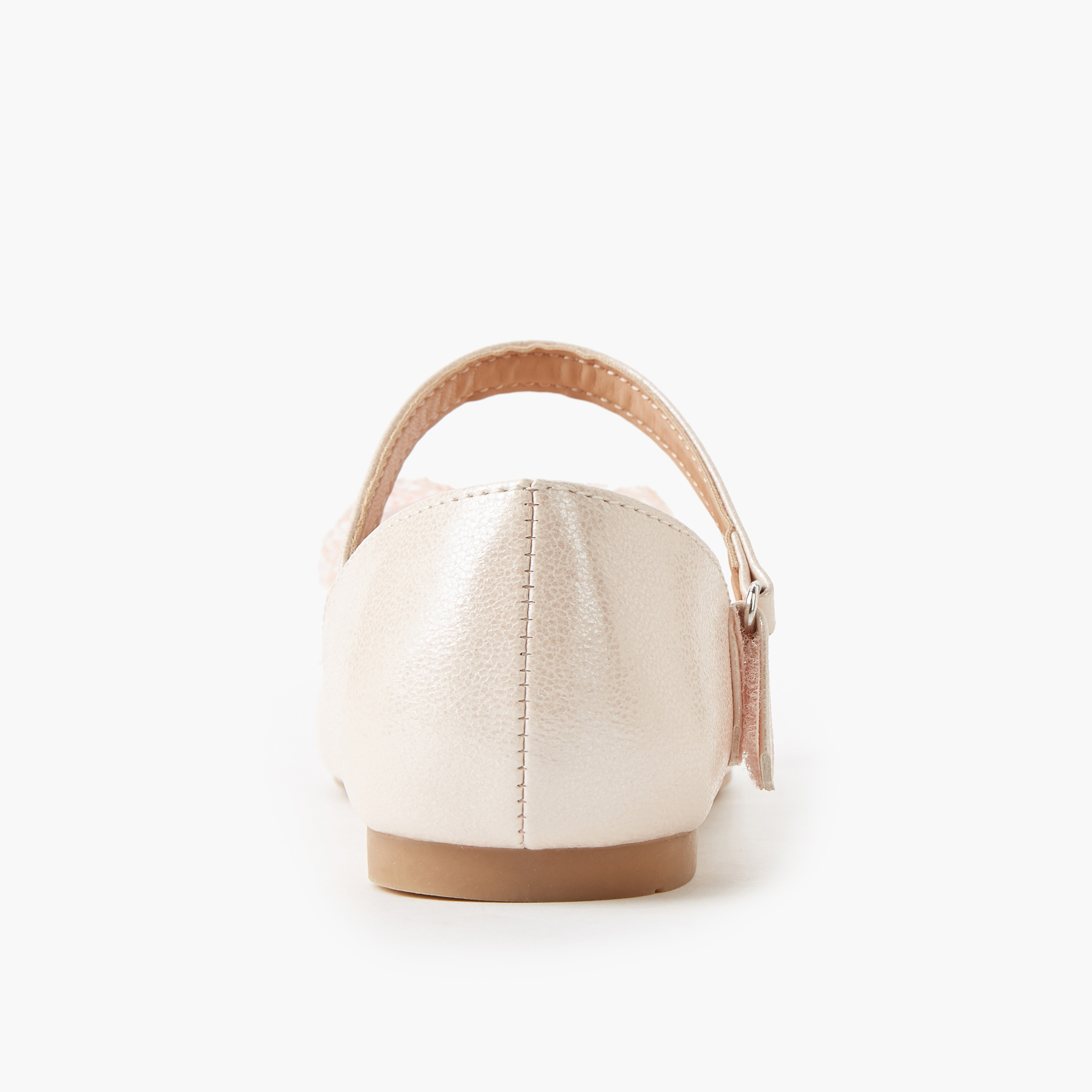 Flora Bella Girls Hook and Loop Ballerina Shoes-girls-shoes-ballerinas-image-4