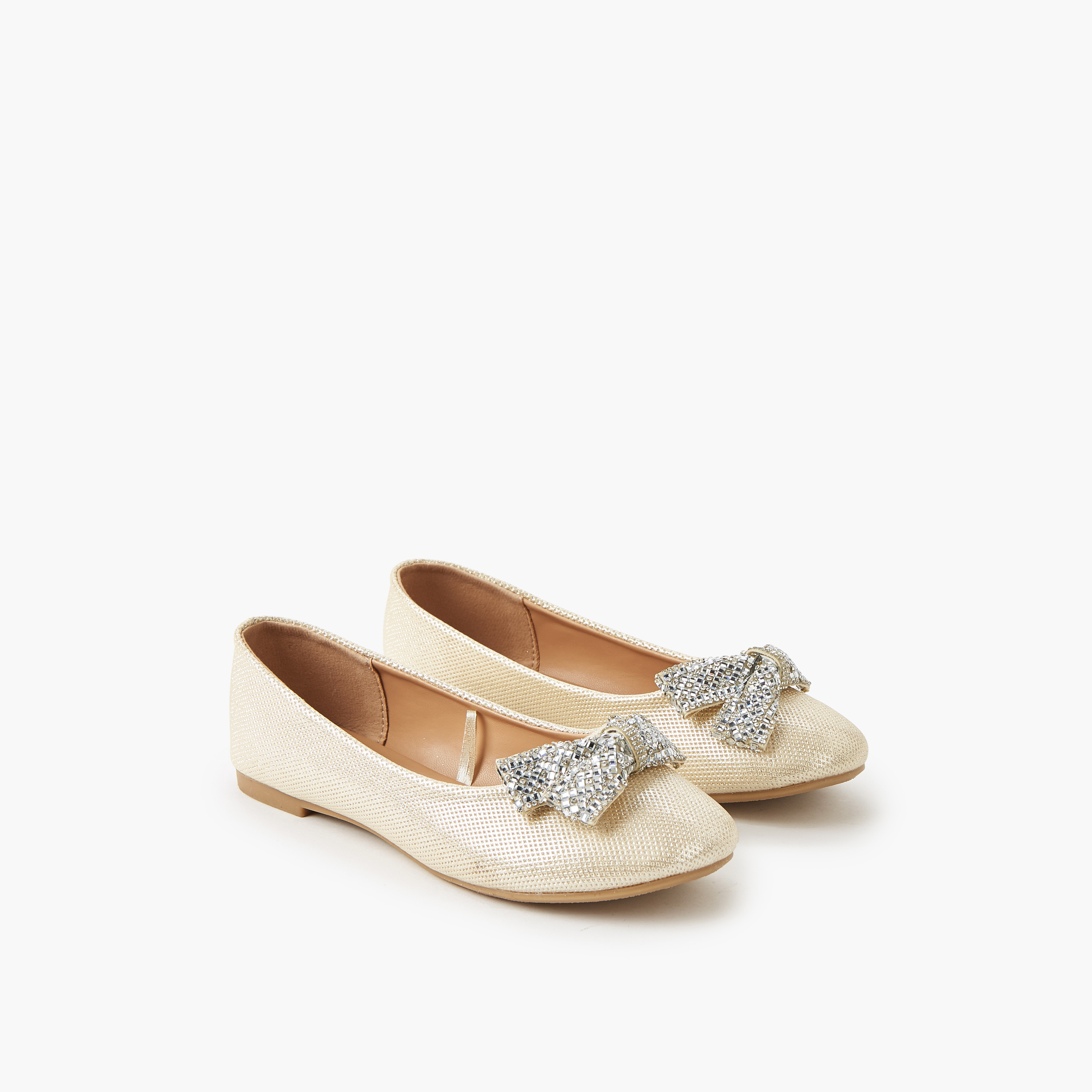 Flora Bella Girls Slip-On Ballerina Shoes-girls-shoes-ballerinas-image-1