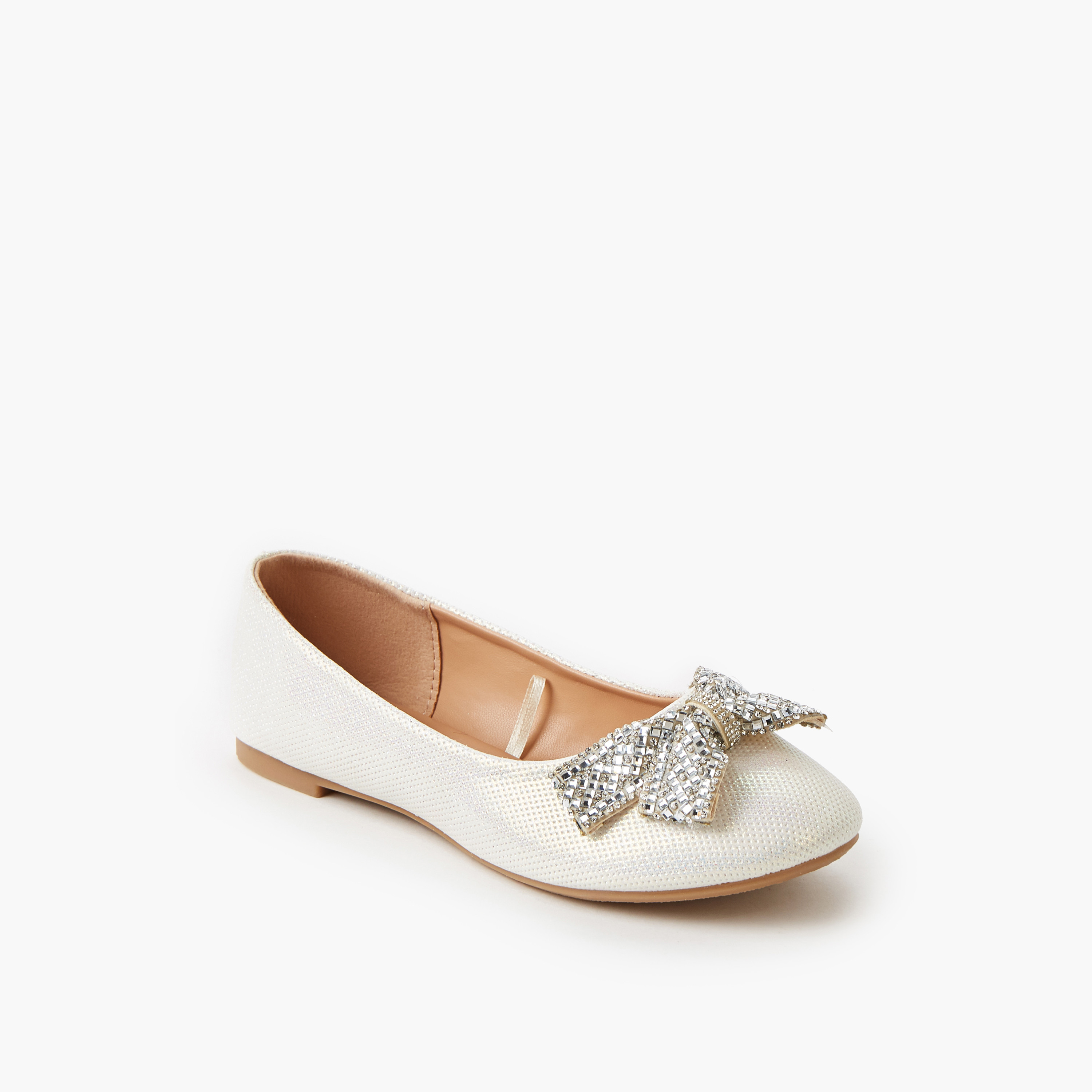 Flora Bella Girls Slip-On Ballerina Shoes-girls-shoes-ballerinas-image-2