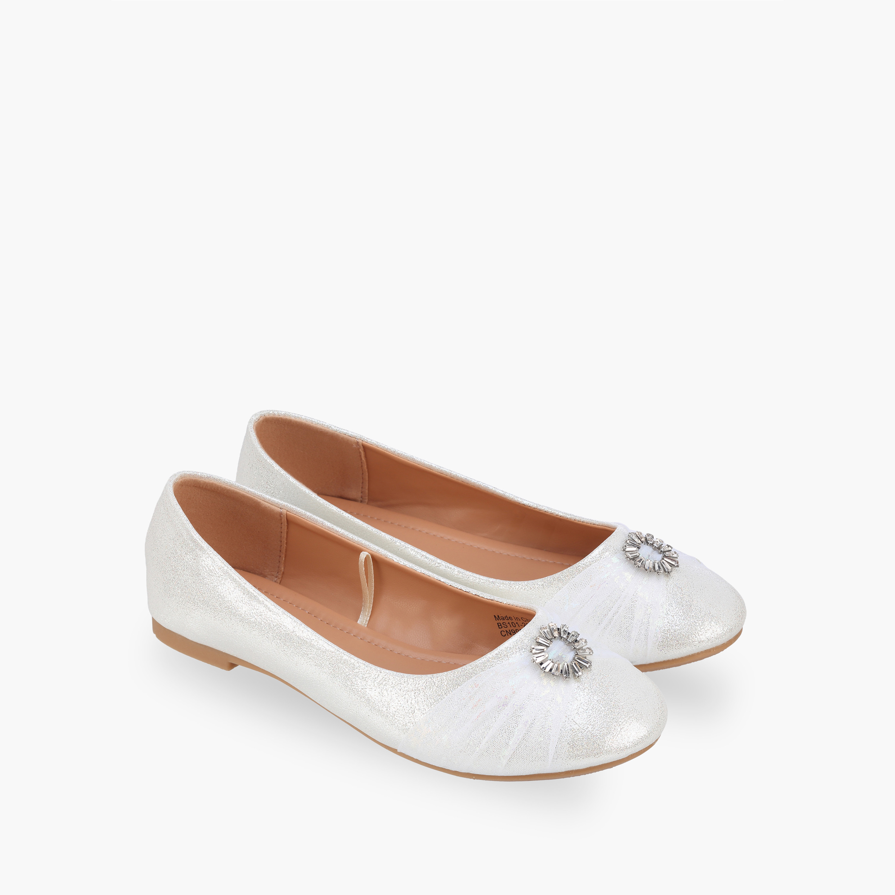 Flora Bella Girls Slip-On Ballerina Shoes-girls-shoes-ballerinas-image-1