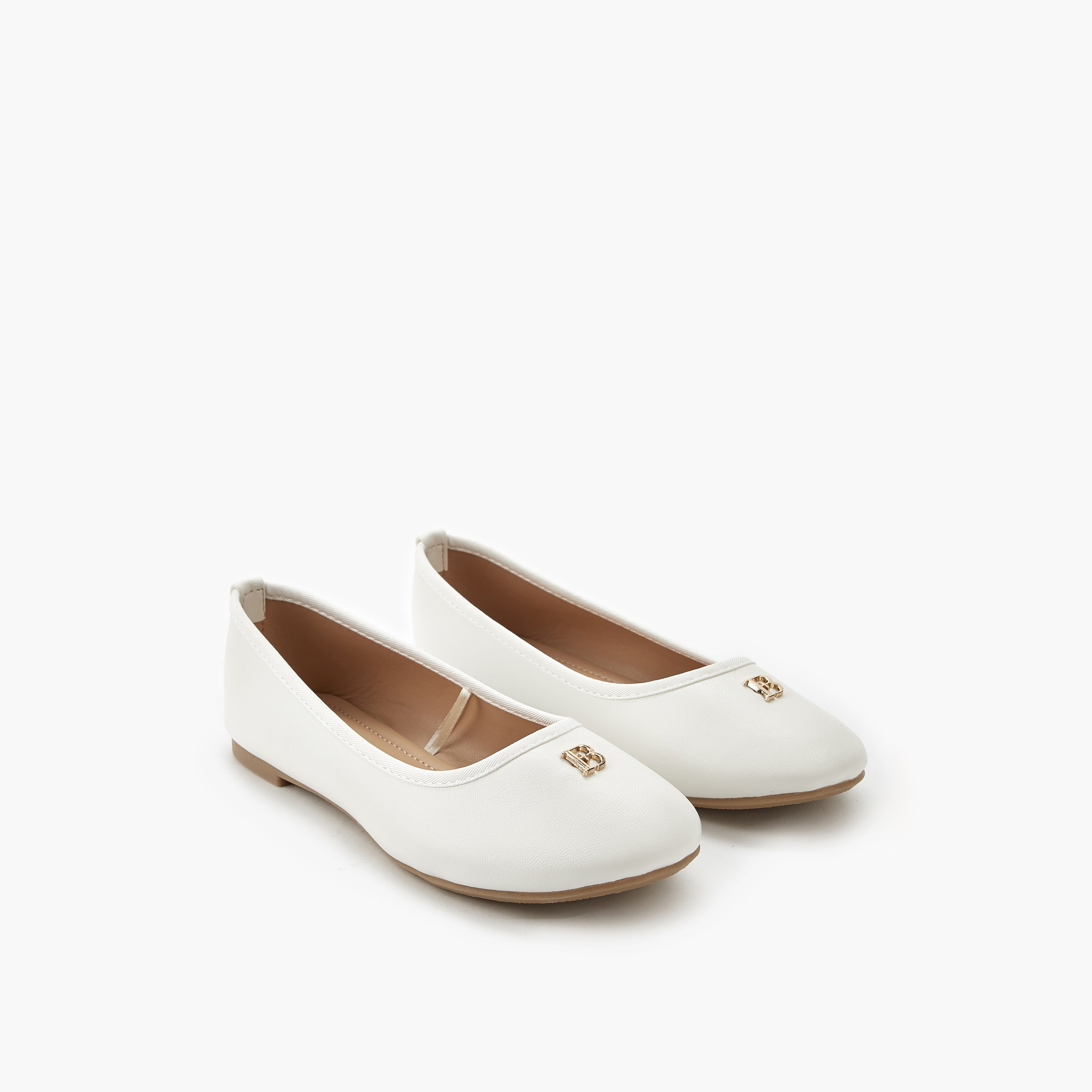 Flora Bella Girls Slip-On Ballerina Shoes-girls-shoes-ballerinas-image-1