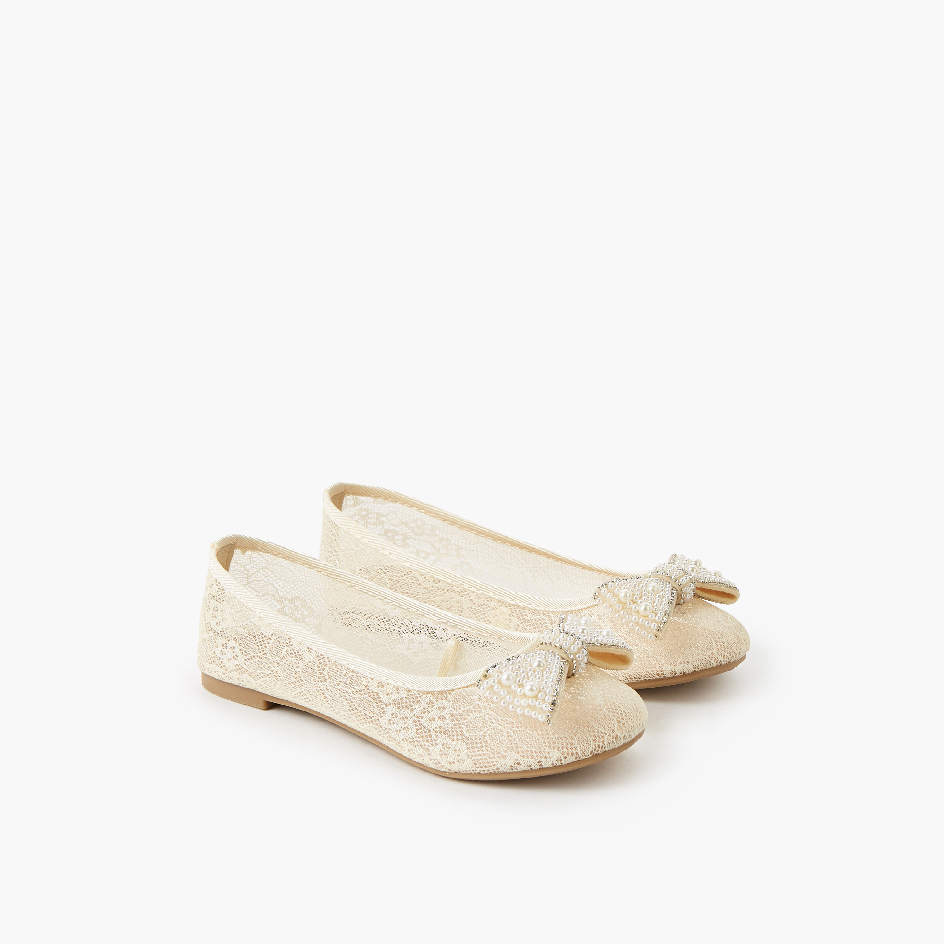 Flora Bella Girls Slip-On Ballerina Shoes-girls-shoes-ballerinas-image-1