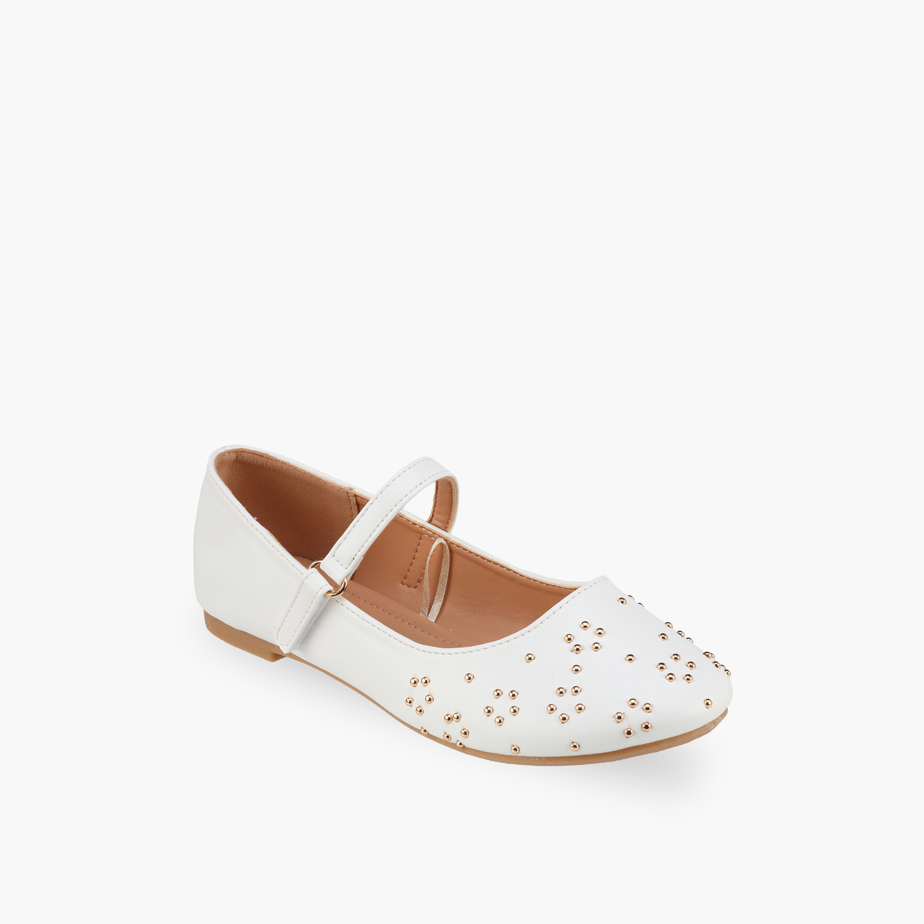 Flora Bella Girls Hook & Loop Mary Jane Shoes-girls-shoes-maryjanes-image-2