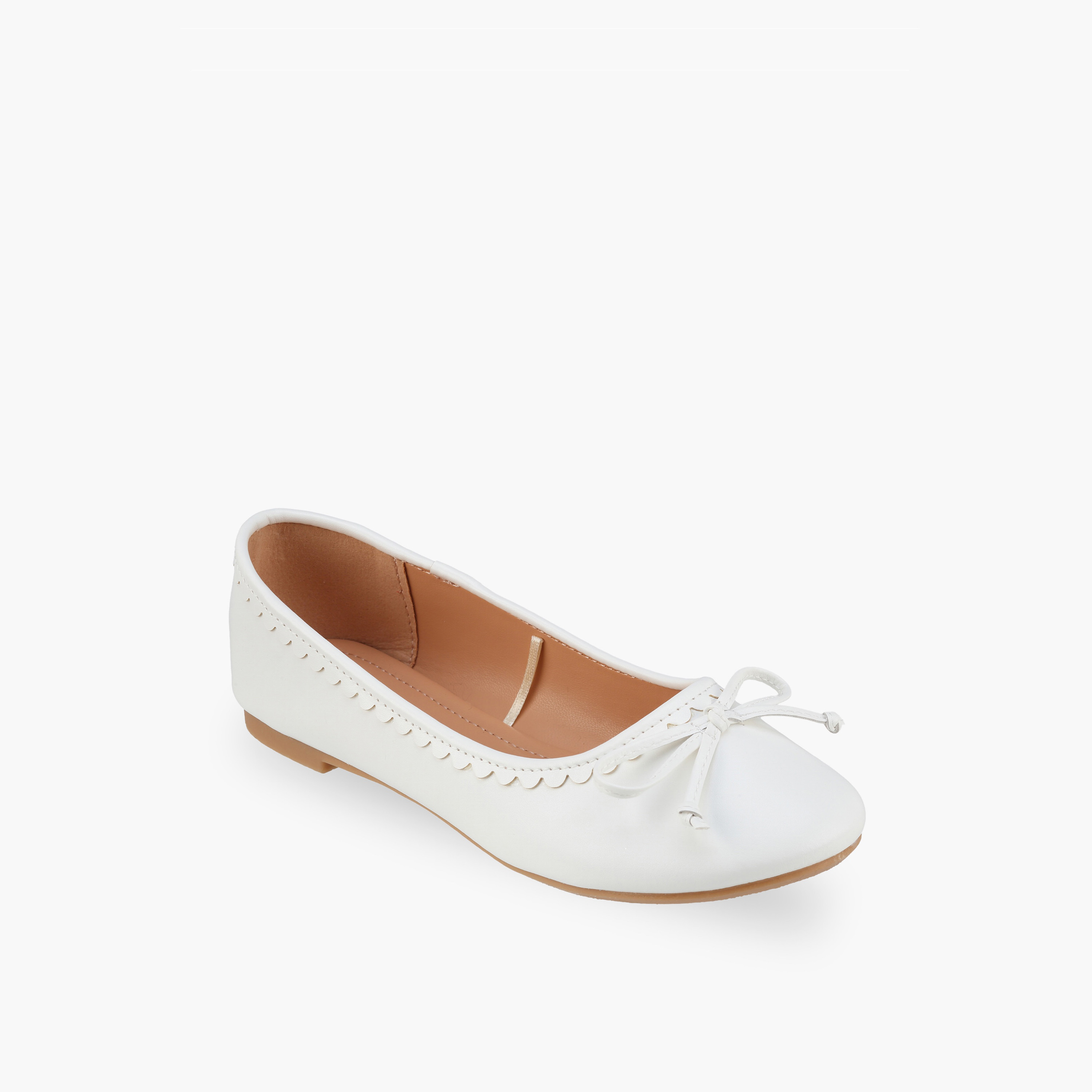 حذاء باليرينا بزينة فيونكة للبنات من فلورا بيلا-girls-shoes-ballerinas-image-2