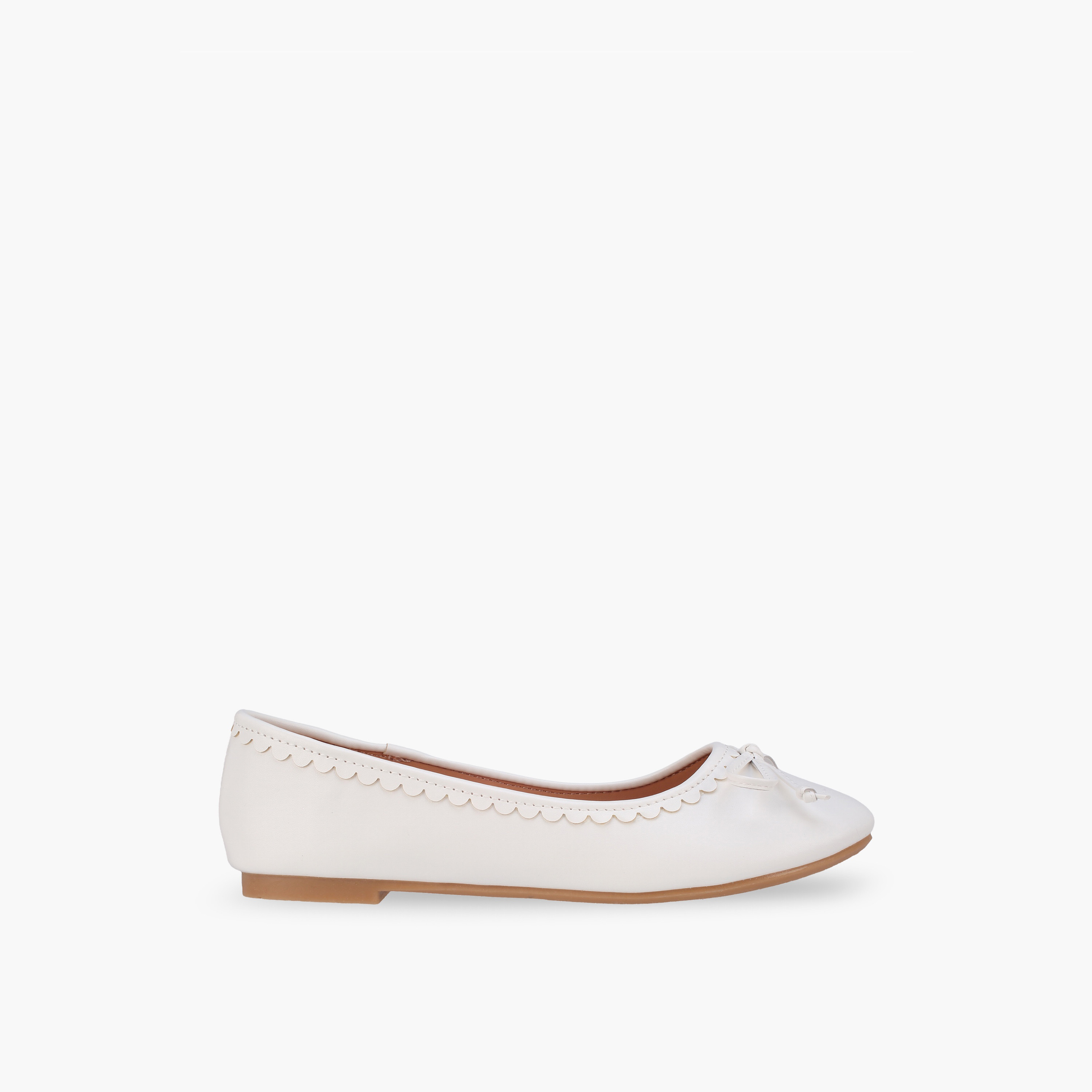 حذاء باليرينا بزينة فيونكة للبنات من فلورا بيلا-girls-shoes-ballerinas-image-3