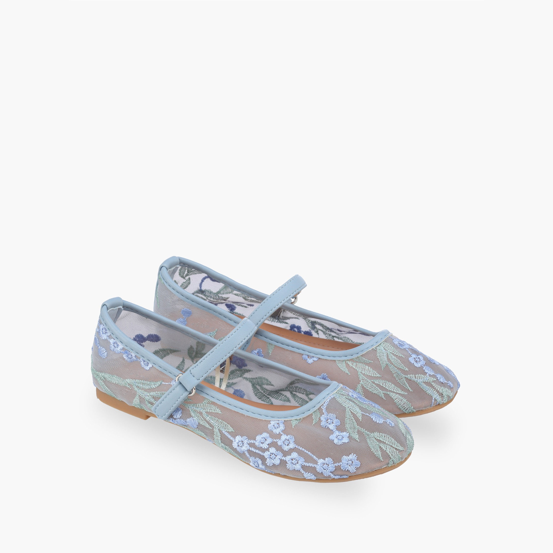 حذاء ماري جين بشريط إغلاق لاصق للبنات من فلورا بيلا-girls-shoes-maryjanes-image-7