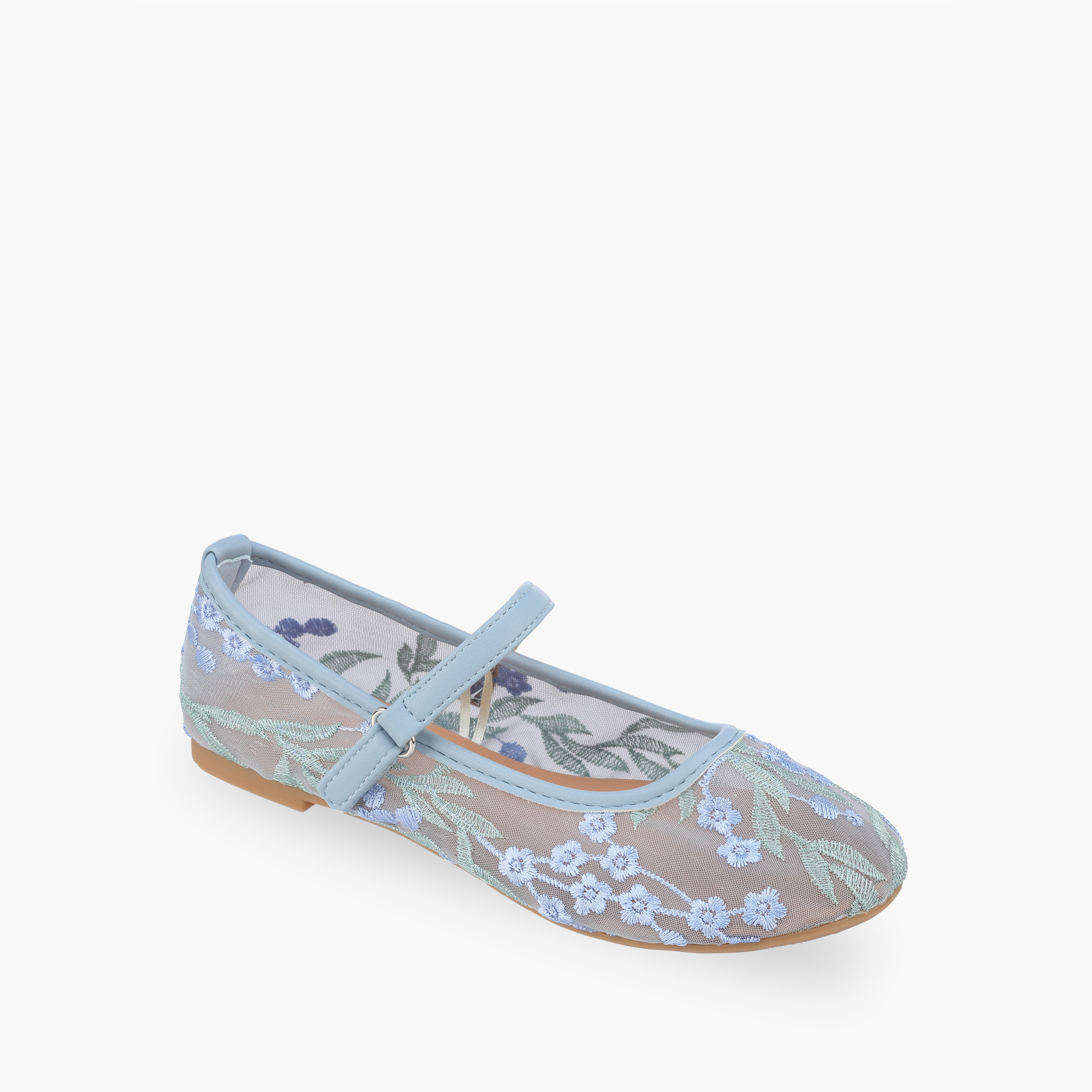 حذاء ماري جين بشريط إغلاق لاصق للبنات من فلورا بيلا-girls-shoes-maryjanes-image-8