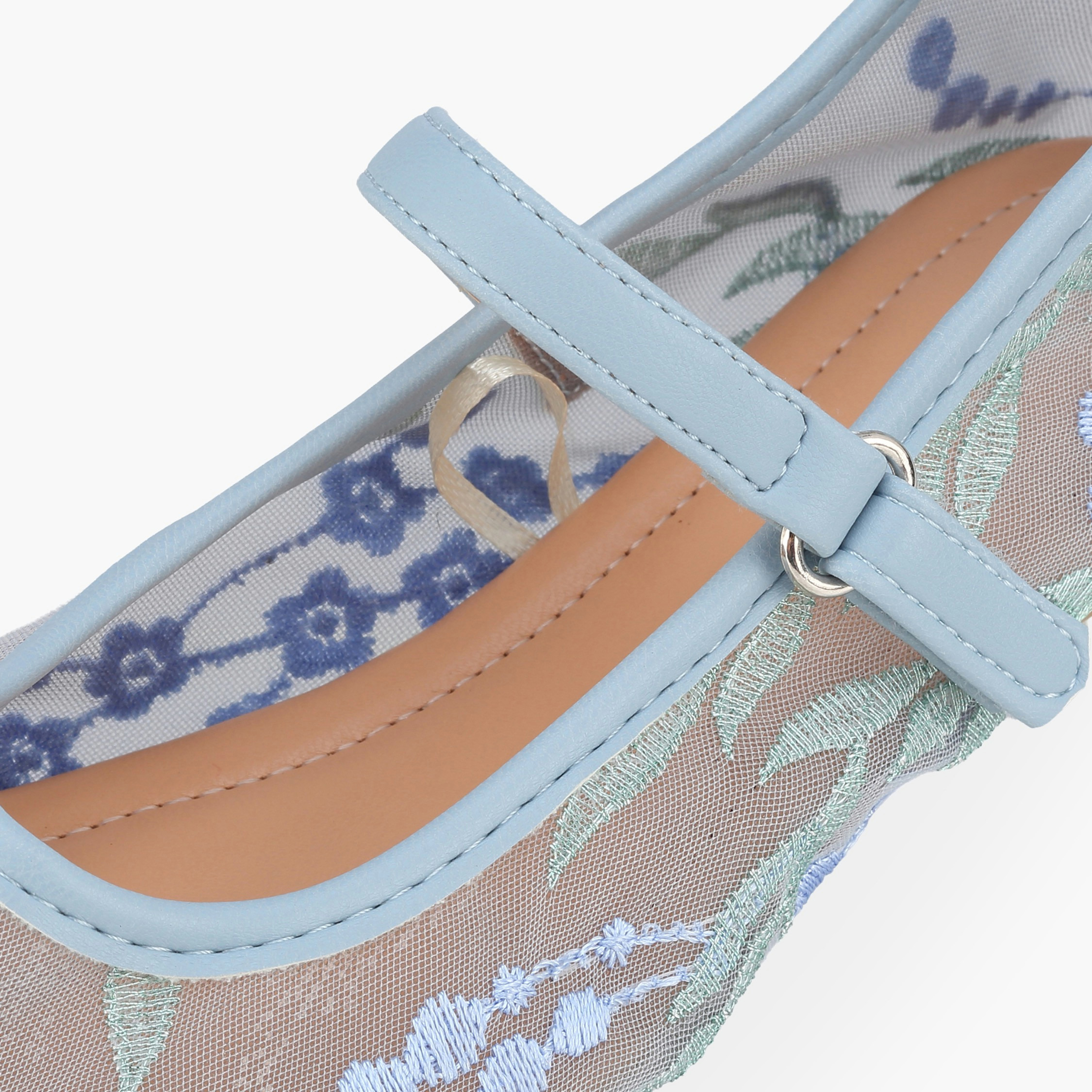 حذاء ماري جين بشريط إغلاق لاصق للبنات من فلورا بيلا-girls-shoes-maryjanes-image-12