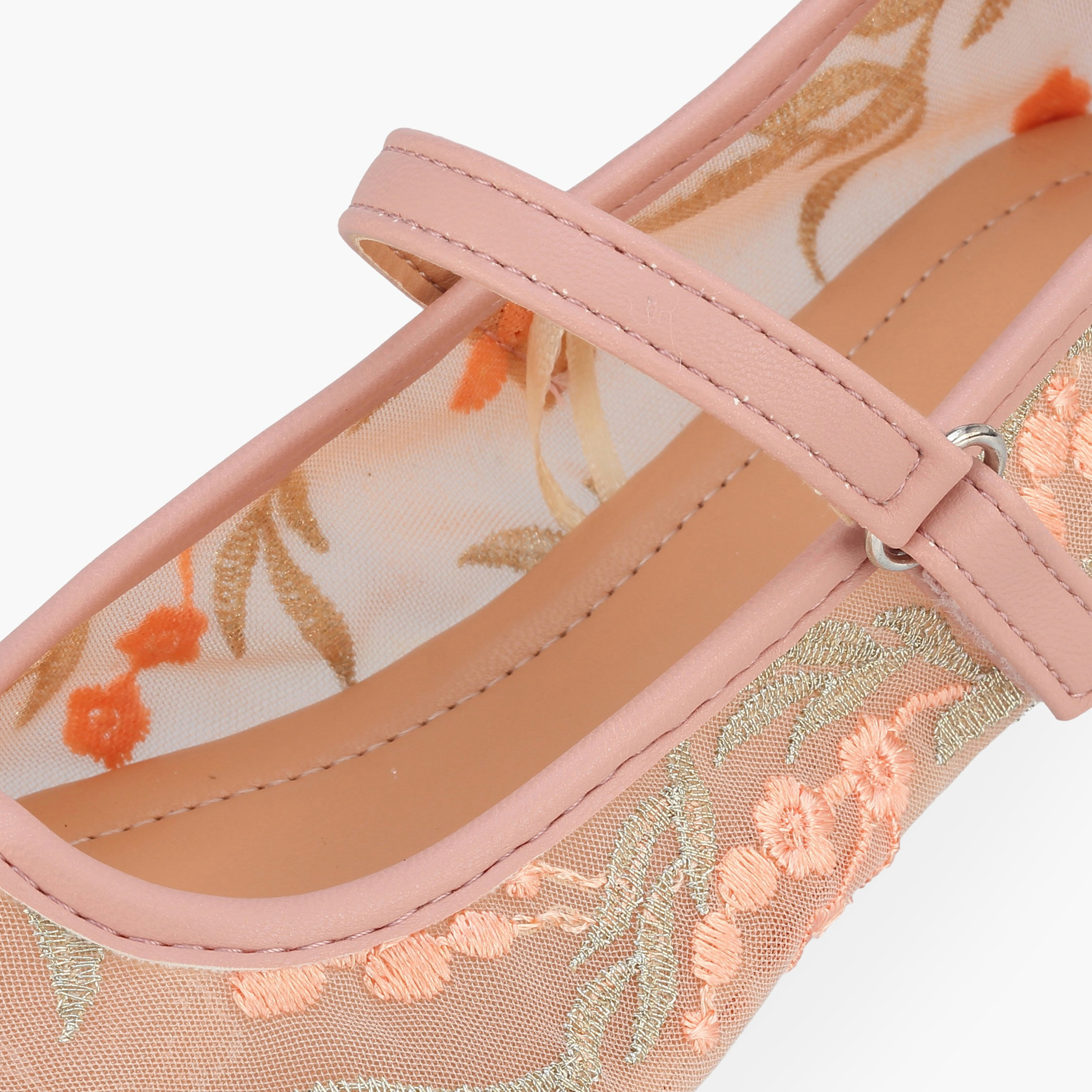 حذاء ماري جين بشريط إغلاق لاصق للبنات من فلورا بيلا-girls-shoes-maryjanes-image-6
