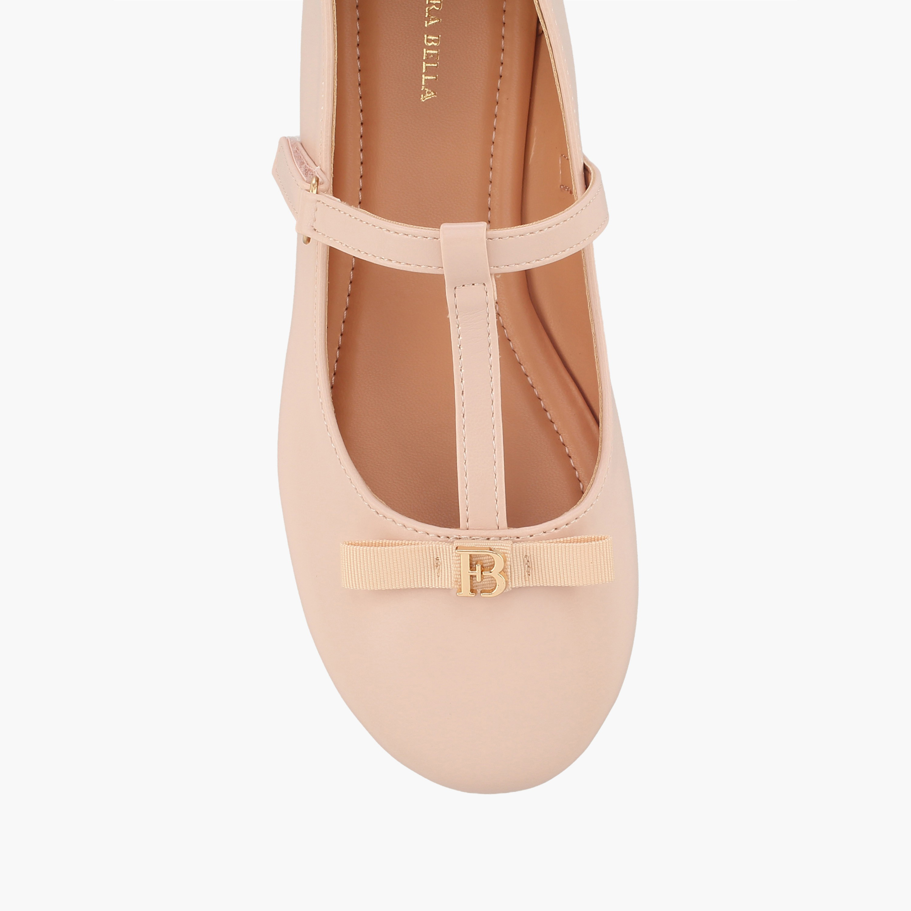 حذاء ماري جين بفيونكة للبنات من فلورا بيلا-girls-shoes-maryjanes-image-4