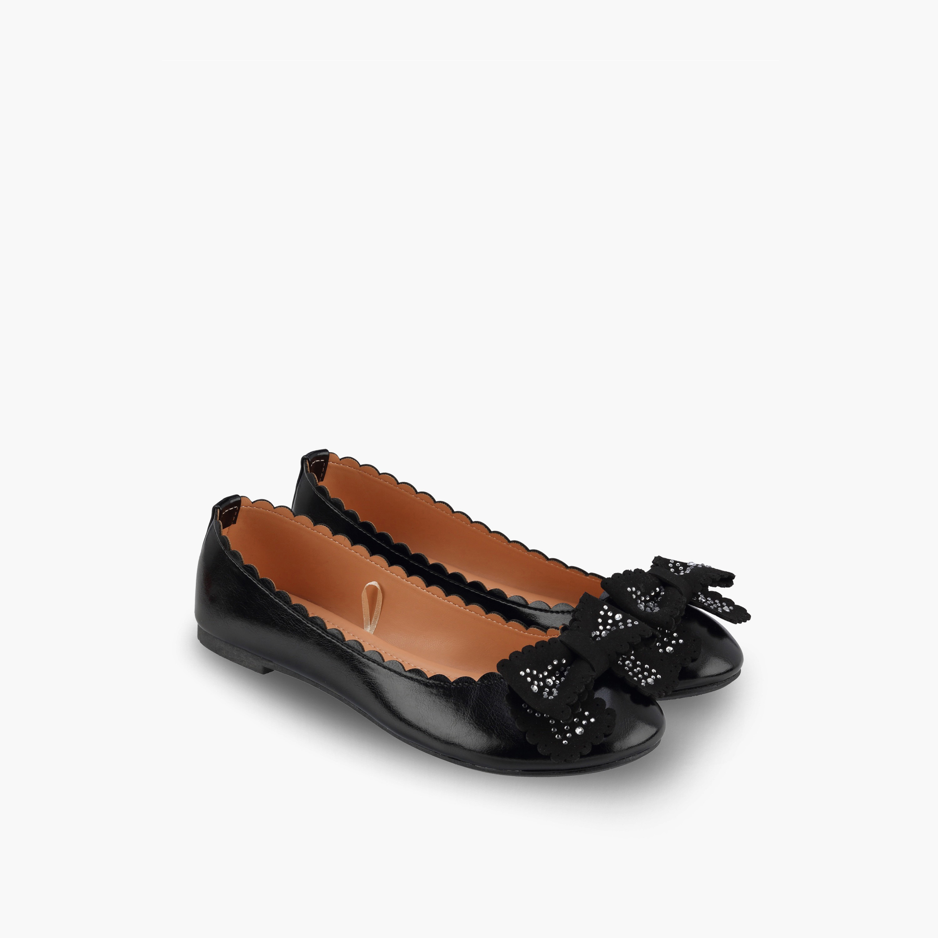 حذاء باليرينا بفيونكة مزينة للبنات من فلورا بيلا-girls-shoes-ballerinas-image-11