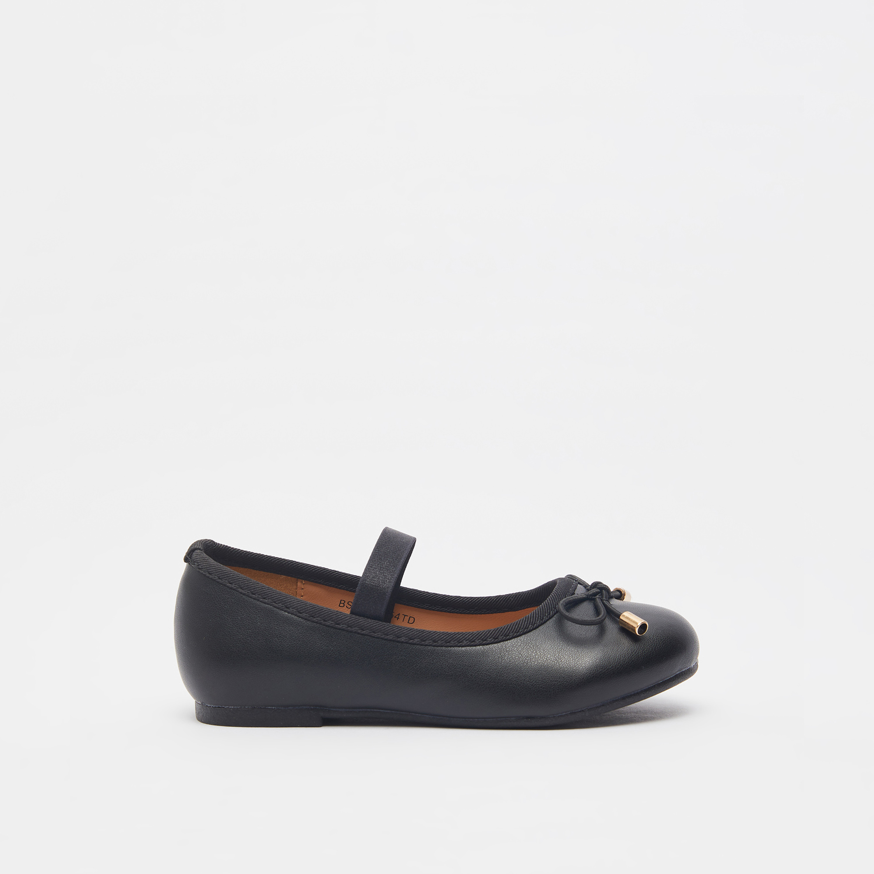 حذاء باليرينا بمقدمة مستديرة وبطانة من جونيورز-girls-shoes-ballerinas-image-2