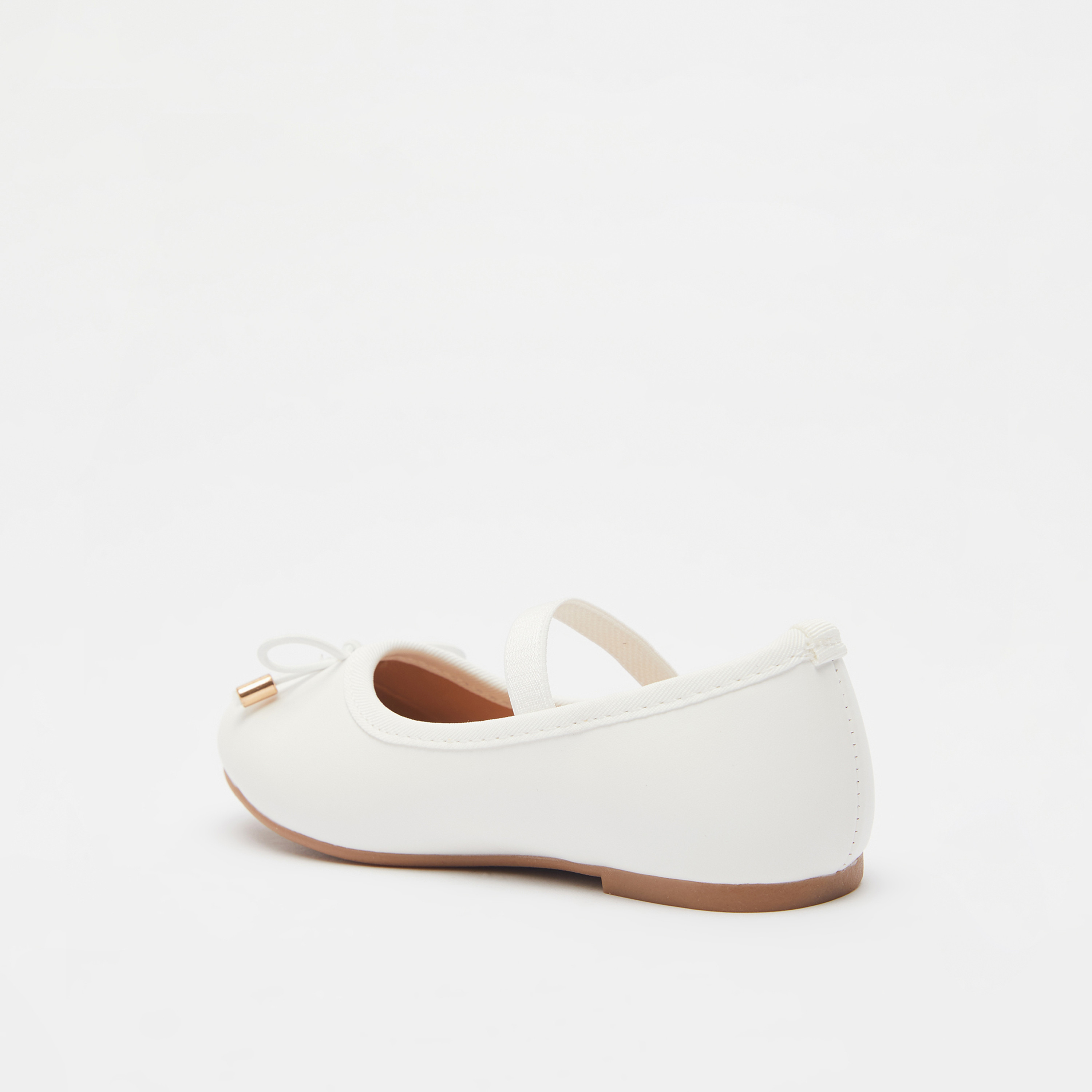 حذاء باليرينا بمقدمة مستديرة وبطانة من جونيورز-girls-shoes-ballerinas-image-2