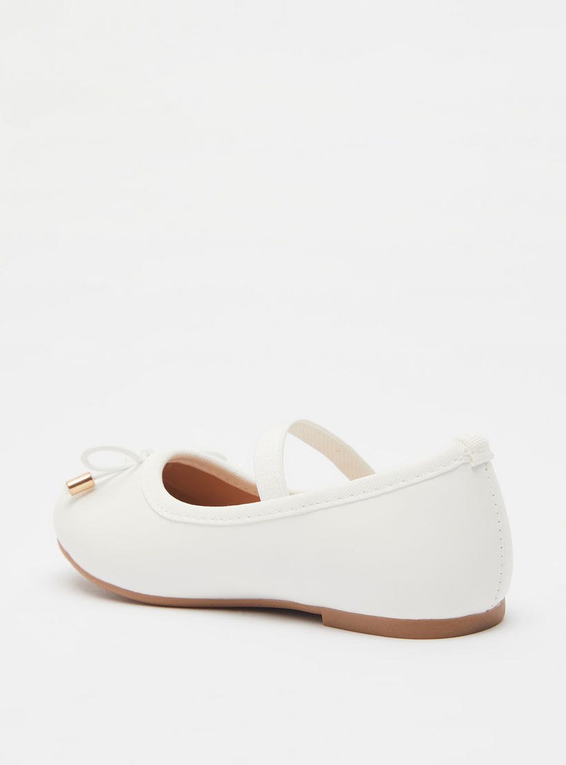 حذاء باليرينا بمقدمة مستديرة وبطانة من جونيورز-girls-shoes-ballerinas-image-2