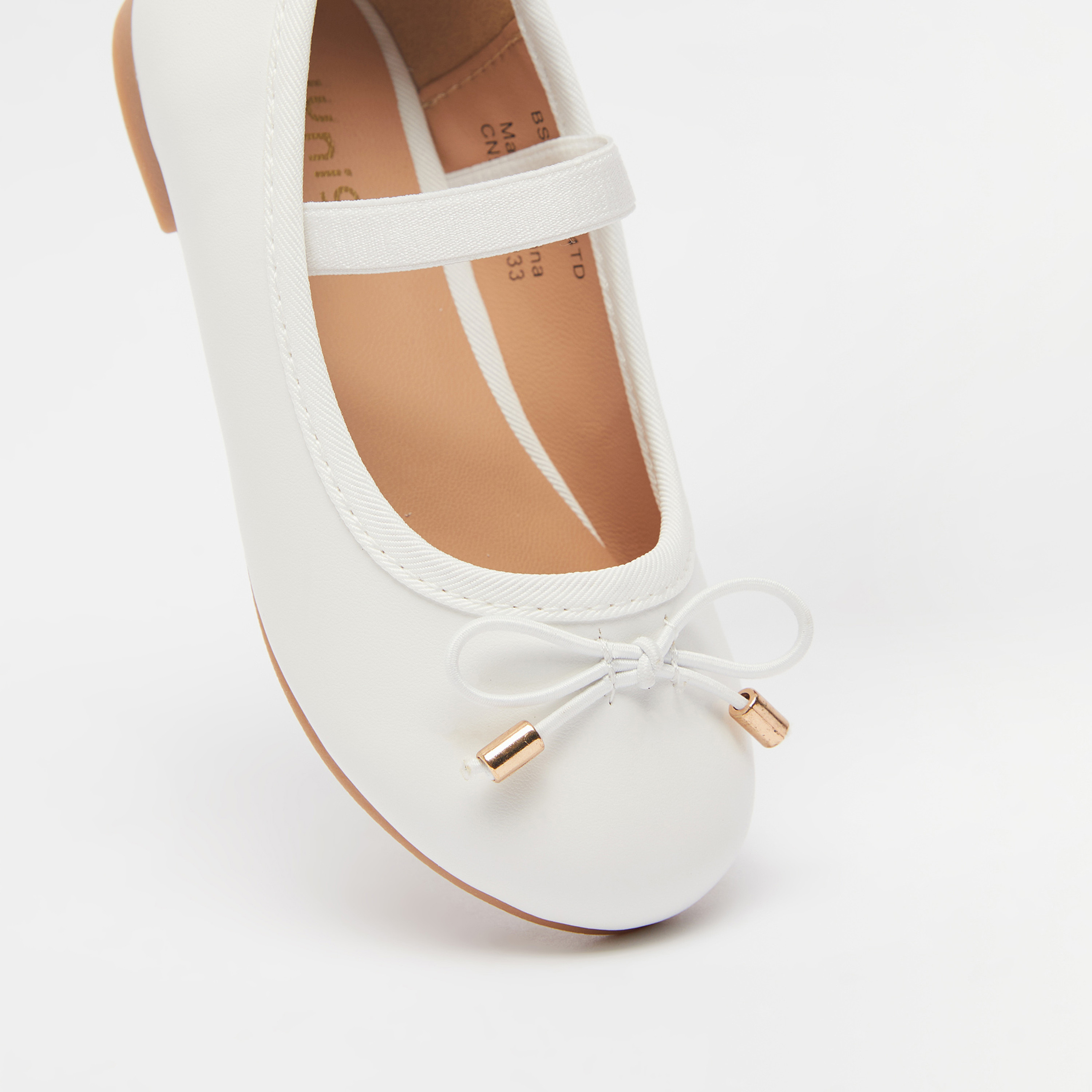 حذاء باليرينا بمقدمة مستديرة وبطانة من جونيورز-girls-shoes-ballerinas-image-3