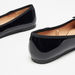 Little Missy Bow Detail Slip-On Round Toe Ballerina Shoes-Girl%27s Ballerinas-thumbnailMobile-3
