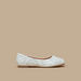 Little Missy Cutwork Detail Slip-On Round Toe Ballerina Shoes-Girl%27s Ballerinas-thumbnailMobile-0
