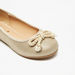 Little Missy Embellished Slip-On Round Toe Ballerina Shoes-Girl%27s Ballerinas-thumbnail-4