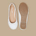 Little Missy Wrap Textured Slip-On Round Toe Ballerina Shoes-Girl%27s Ballerinas-thumbnail-3