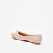Little Missy Knot Detail Slip-On Round Toe Ballerina Shoes-Girl%27s Ballerinas-thumbnailMobile-1