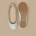 Little Missy Bow Accent Slip-On Round Toe Ballerina Shoes-Girl%27s Ballerinas-thumbnailMobile-3