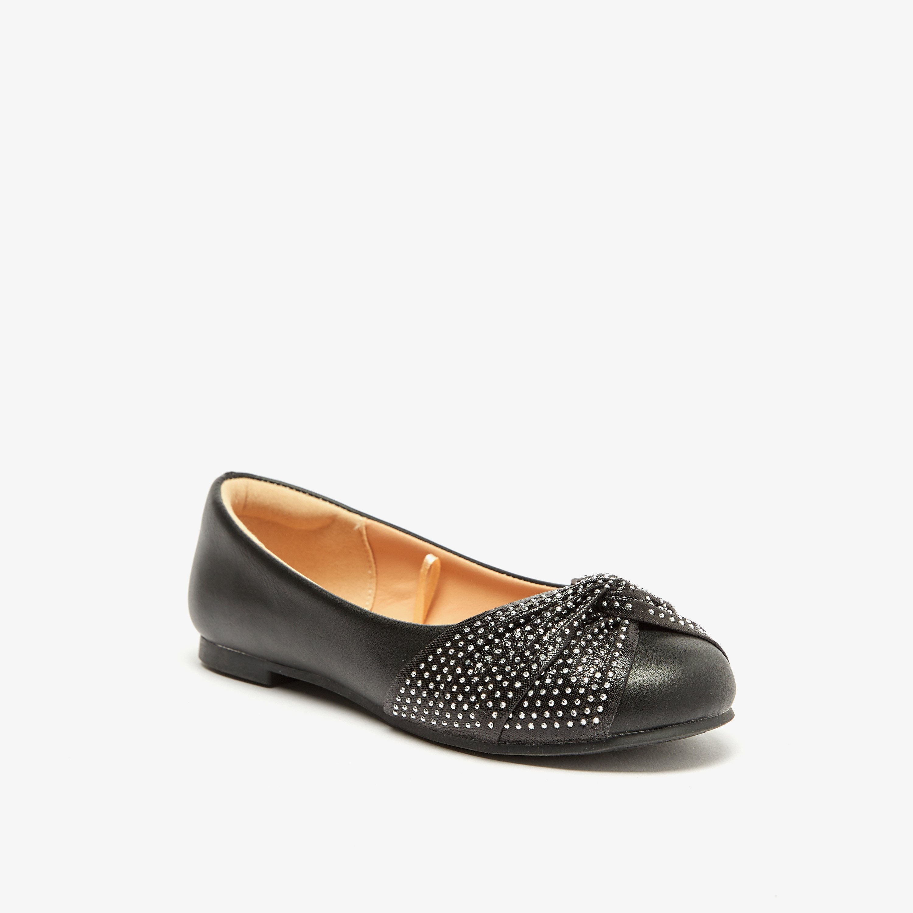 Celeste Girls' Embellished Slip-On Ballerina Shoes-girls-shoes-ballerinas-image-6