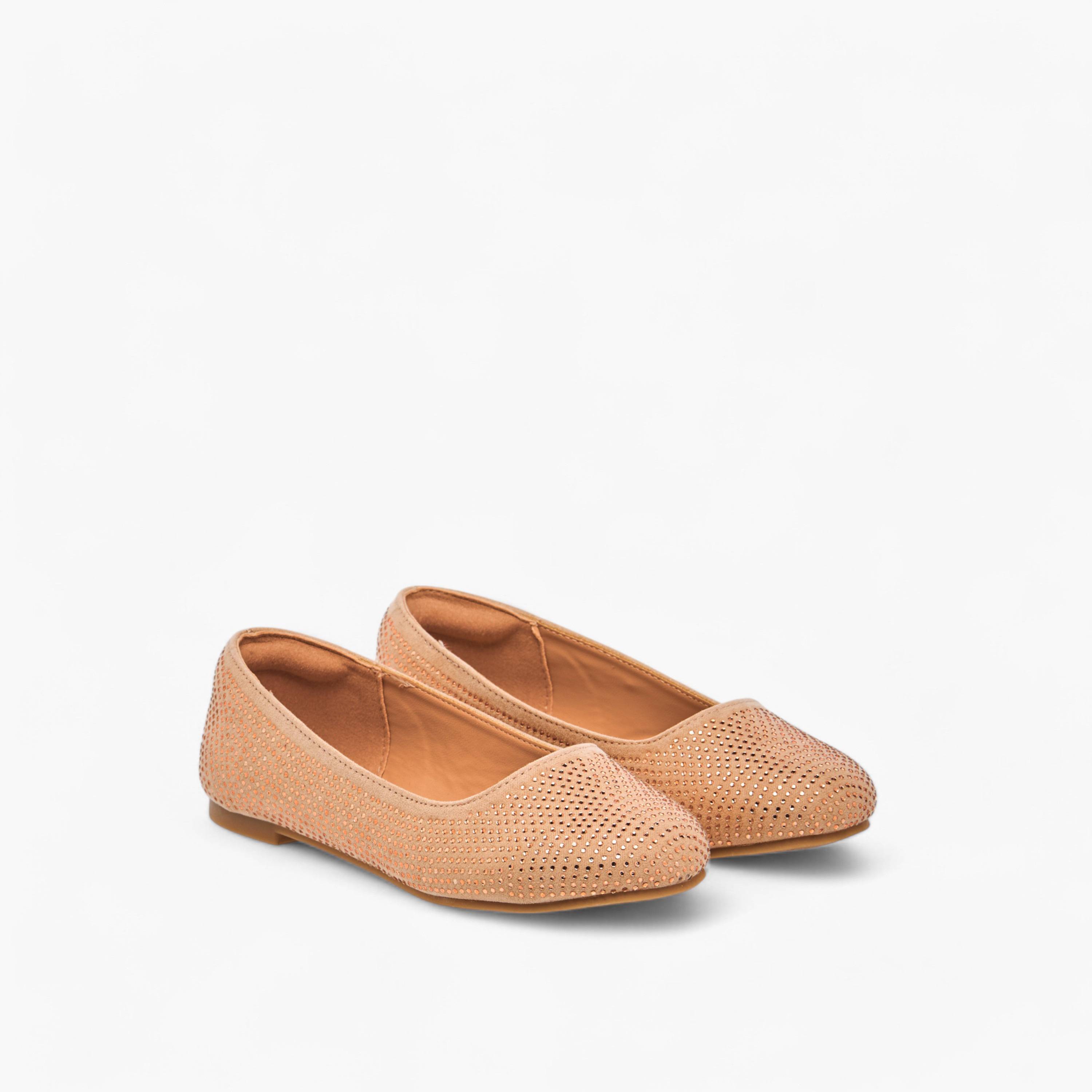 Celeste Girls' Embellished Slip-On Ballerina Shoes-girls-shoes-ballerinas-image-1