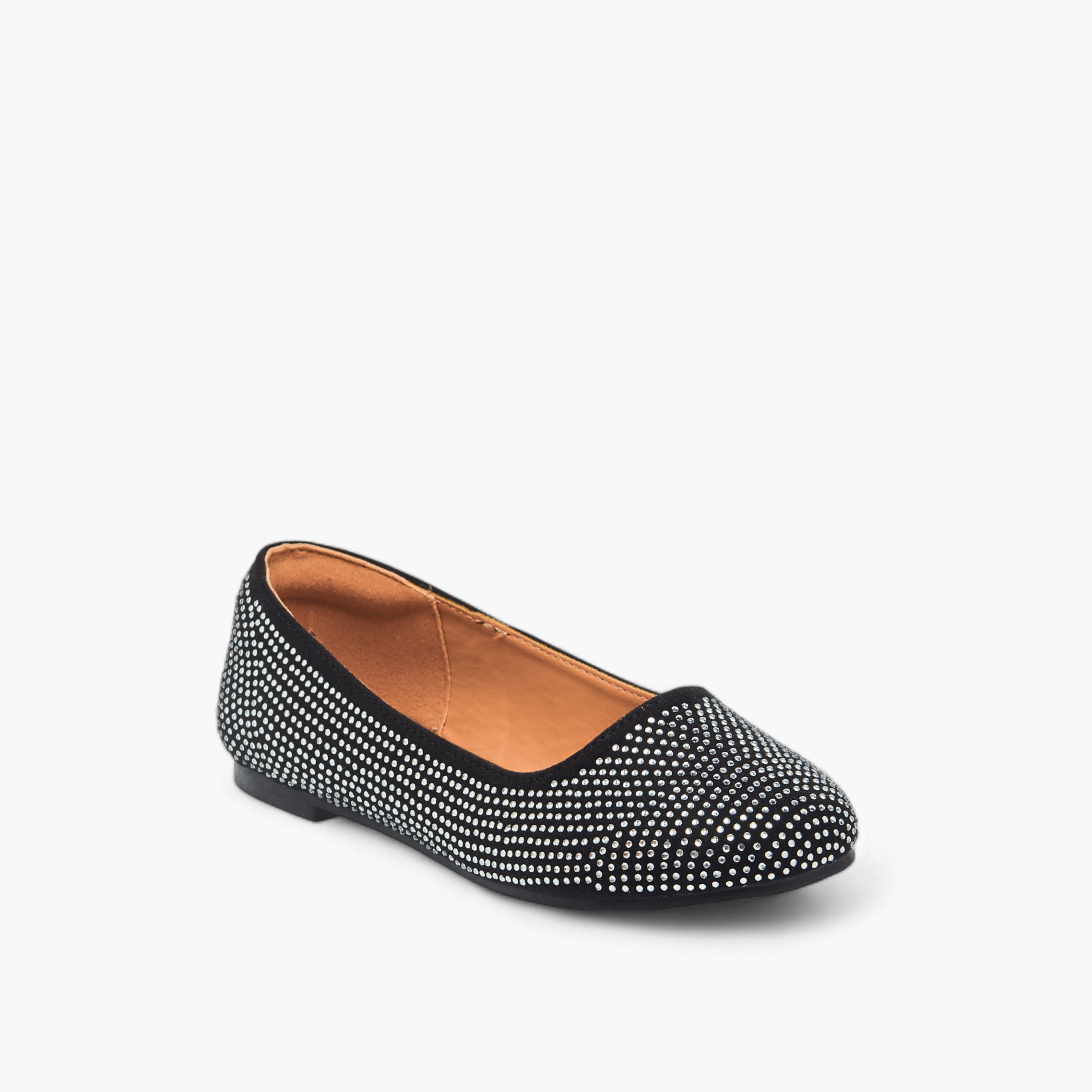 Celeste Girls' Embellished Slip-On Ballerina Shoes-girls-shoes-ballerinas-image-2