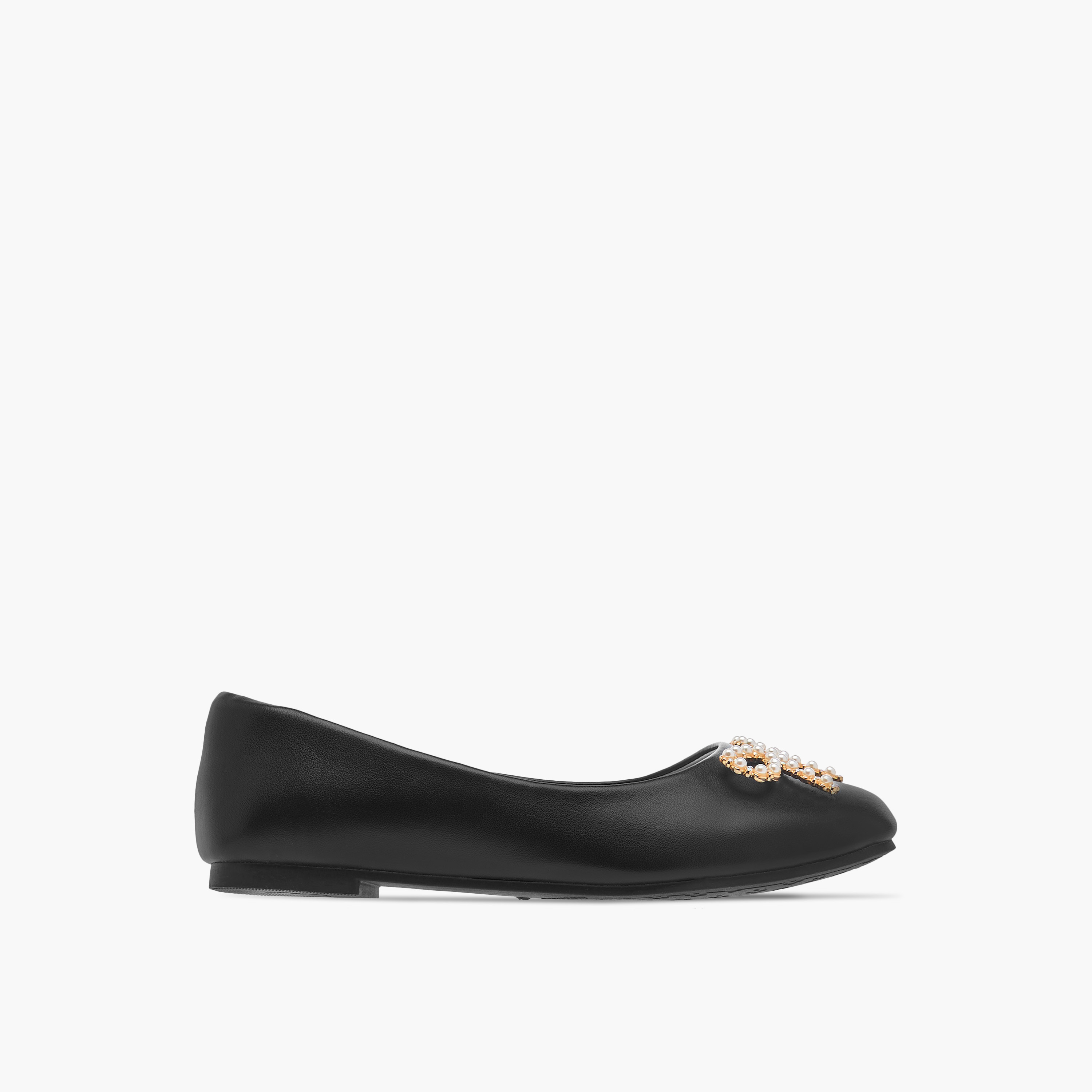 Little Missy Bow Accent Slip-On Ballerina Shoes-girls-shoes-ballerinas-image-3