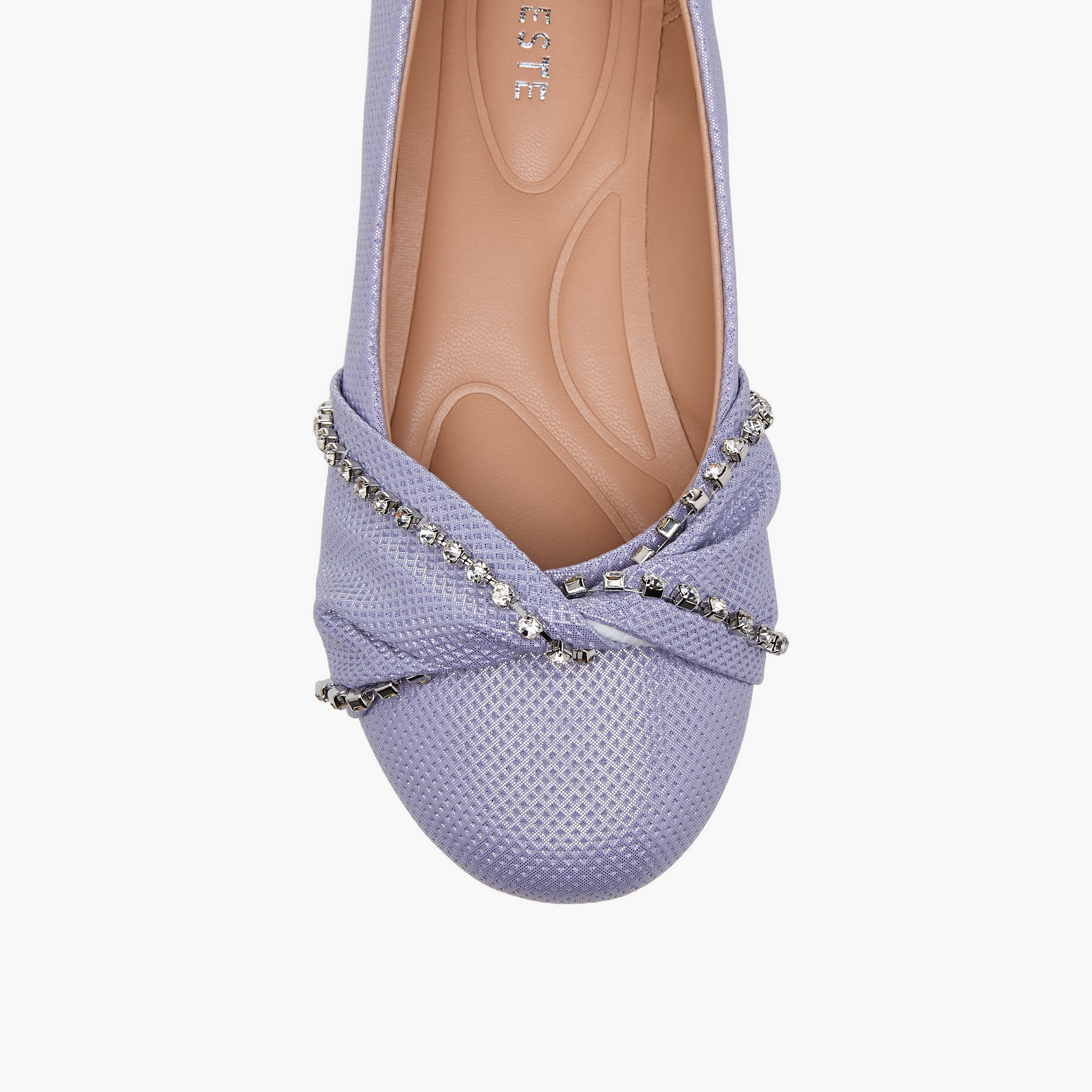 حذاء باليرينا مزين سهل الارتداء للبنات من سيليست-girls-shoes-ballerinas-image-4
