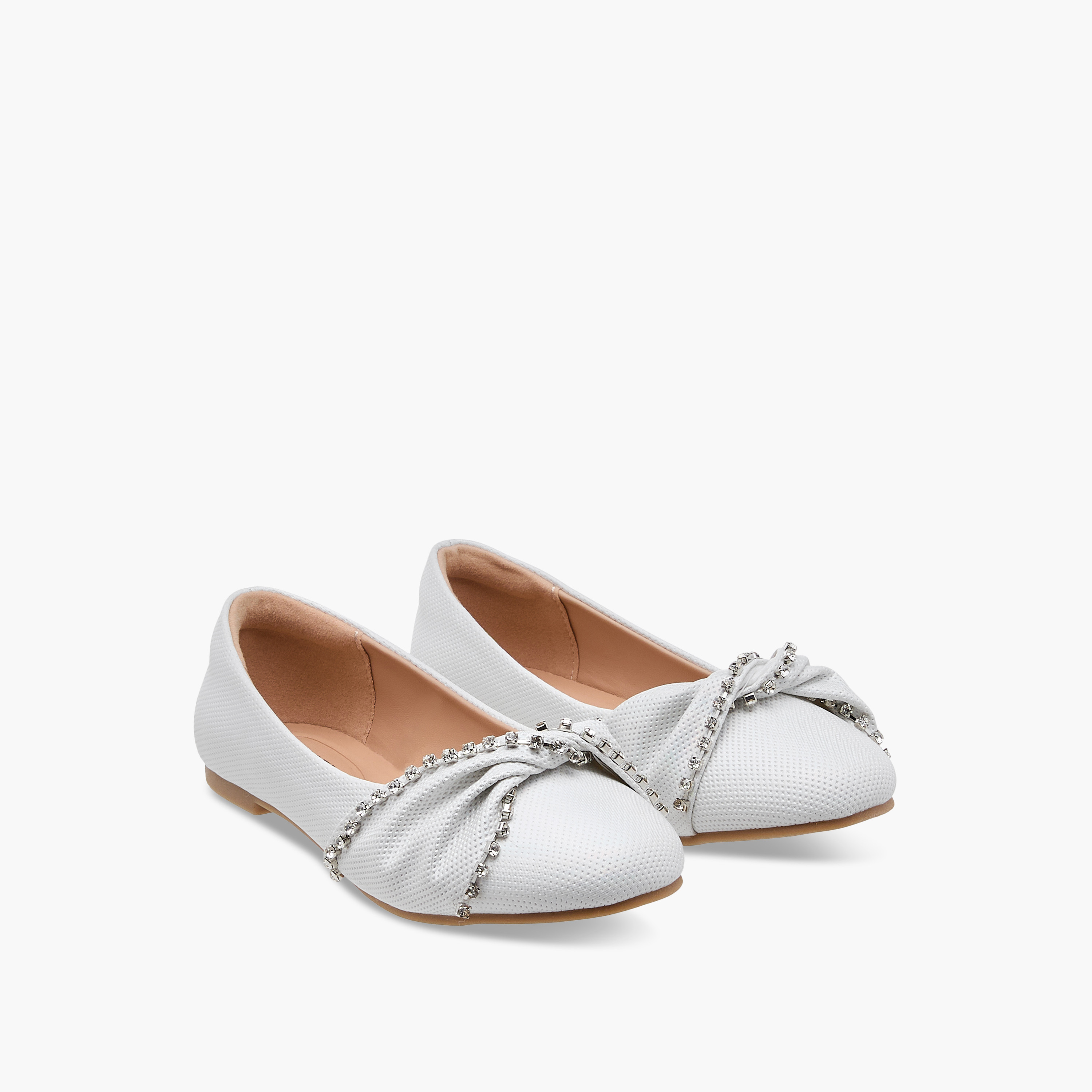 حذاء باليرينا مزين سهل الارتداء للبنات من سيليست-girls-shoes-ballerinas-image-6