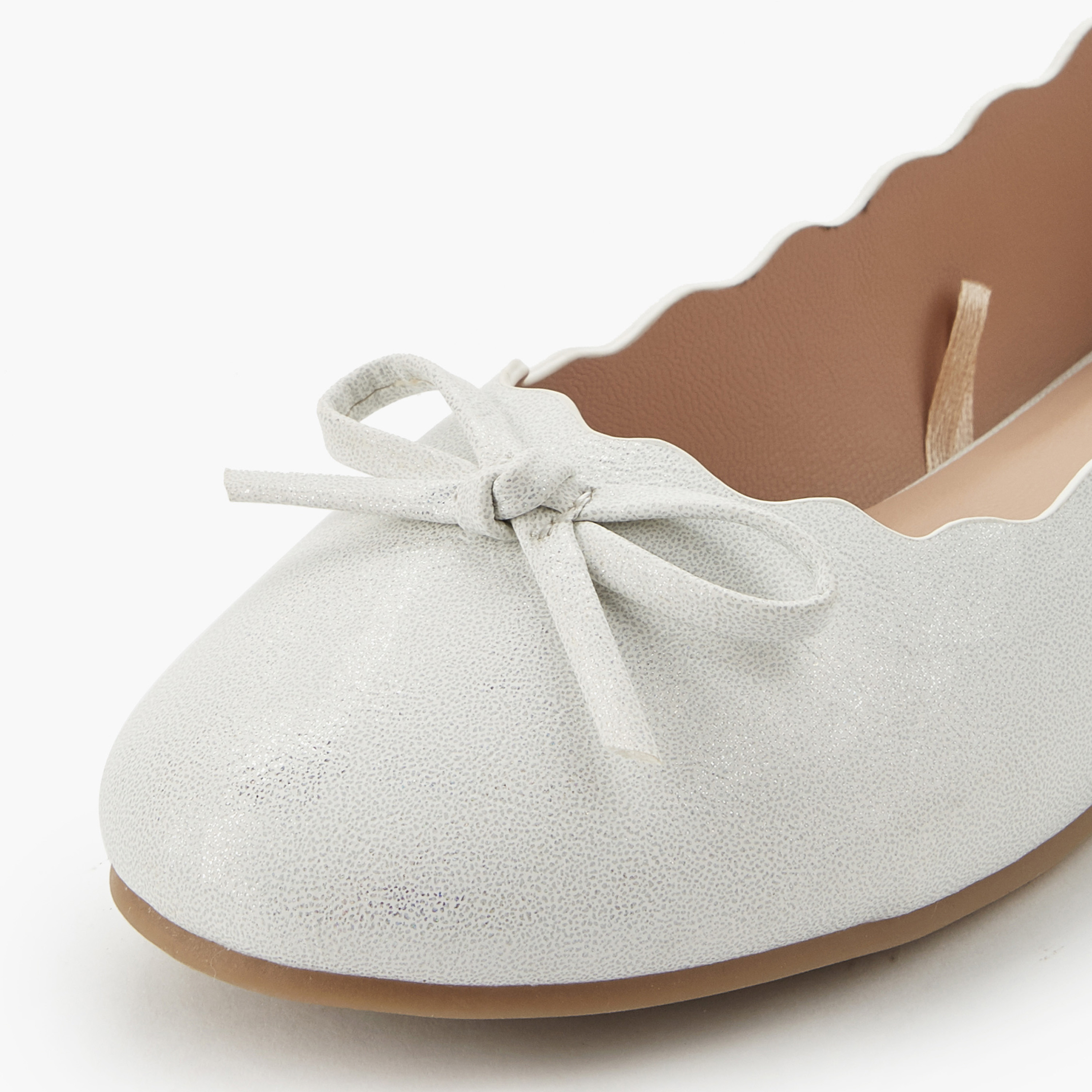 Little Missy Girls Scallop Trim Ballerina Shoes-girls-shoes-ballerinas-image-4
