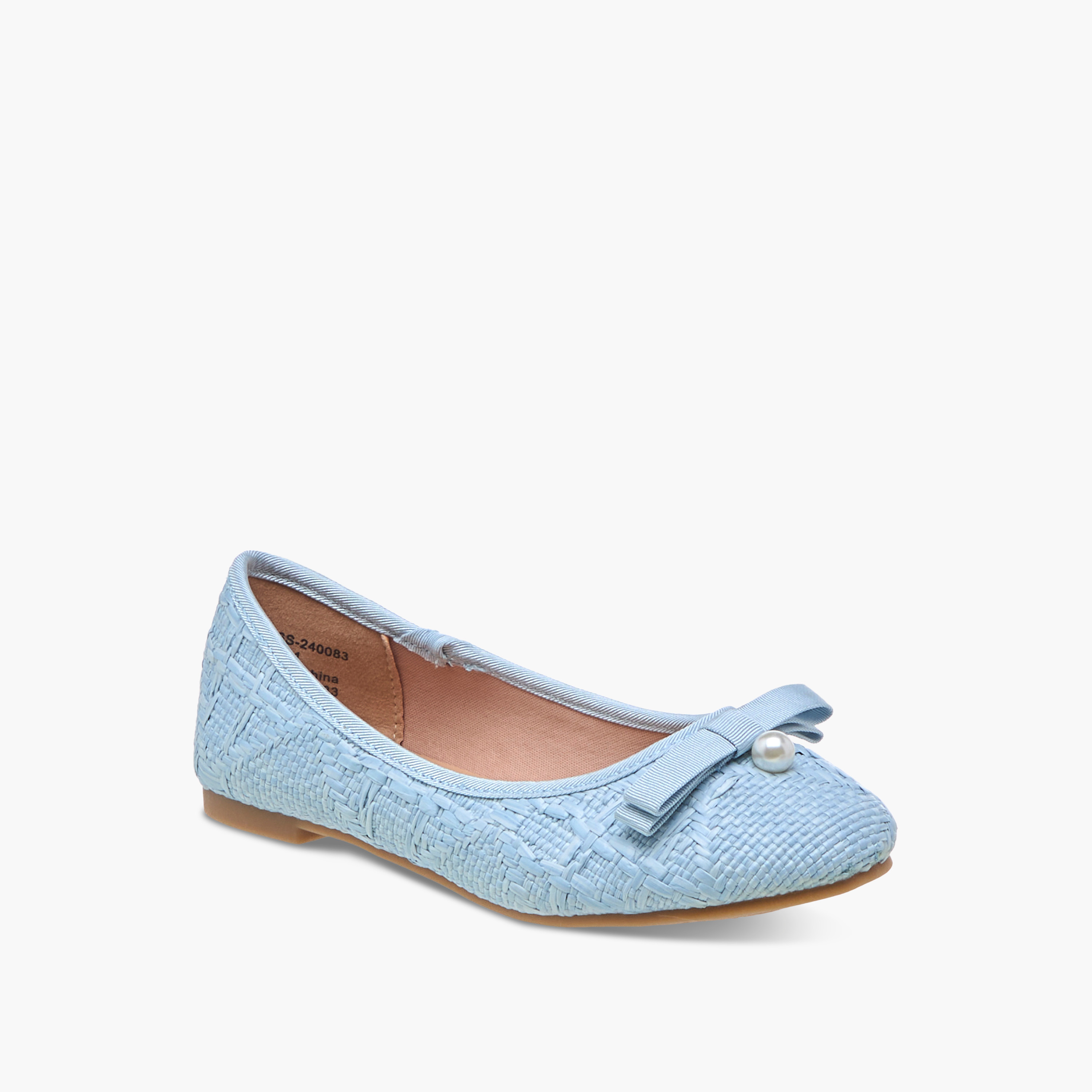 Little Missy Bow Applique Slip-On Ballerina Shoes-girls-shoes-ballerinas-image-2