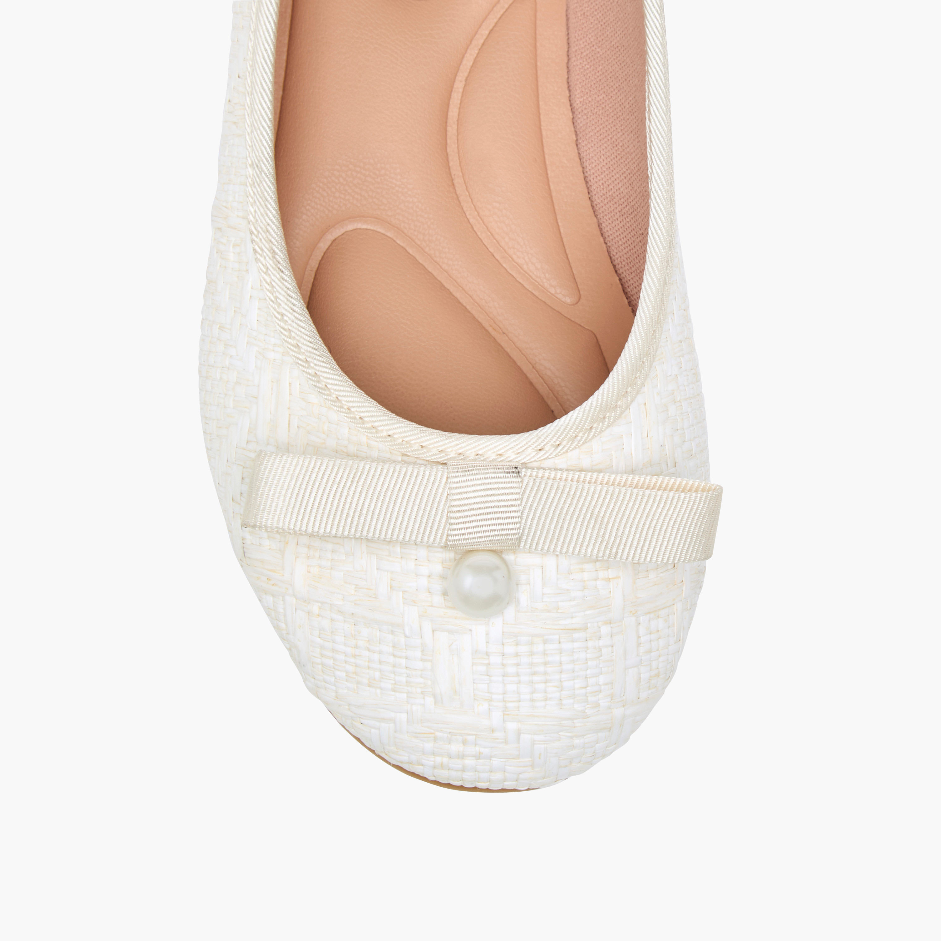 حذاء باليرينا سهل الارتداء بزخارف فيونكة من ليتل ميسي-girls-shoes-ballerinas-image-4