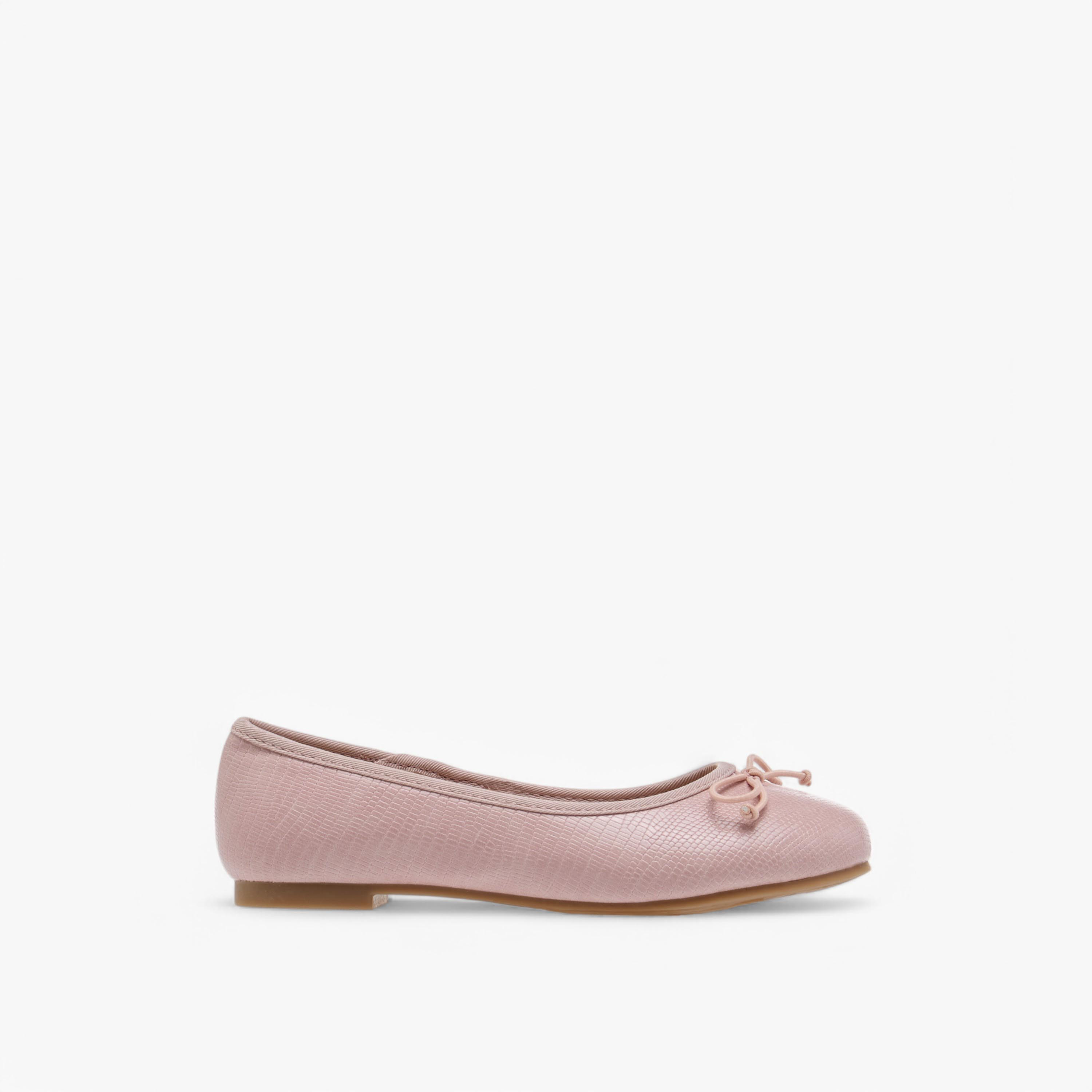 حذاء باليرينا سهل الارتداء بزينة فيونكة من ليتل ميسي-girls-shoes-ballerinas-image-3