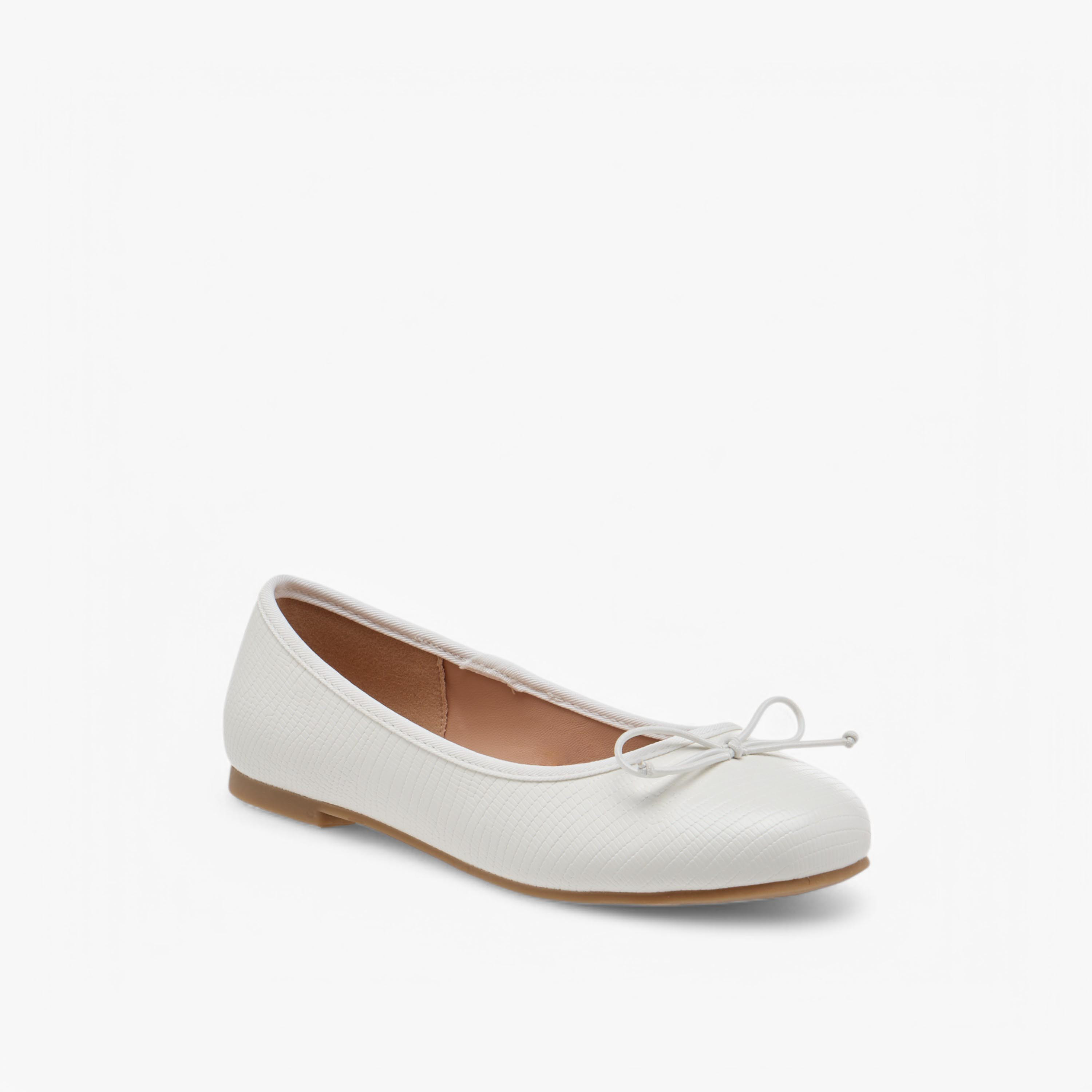 Little Missy Bow Accent Slip-On Ballerina Shoes-girls-shoes-ballerinas-image-2