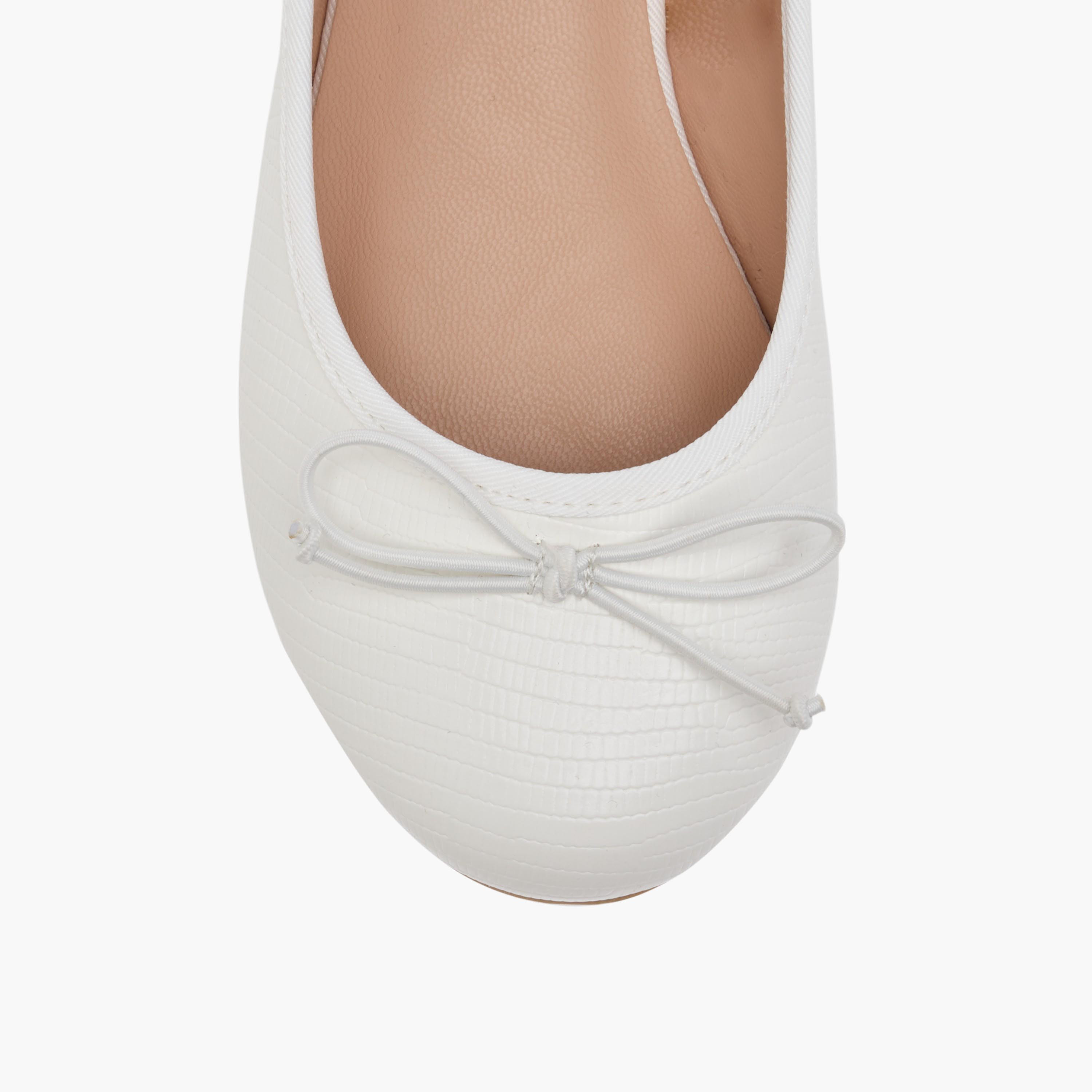 Little Missy Bow Accent Slip-On Ballerina Shoes-girls-shoes-ballerinas-image-4