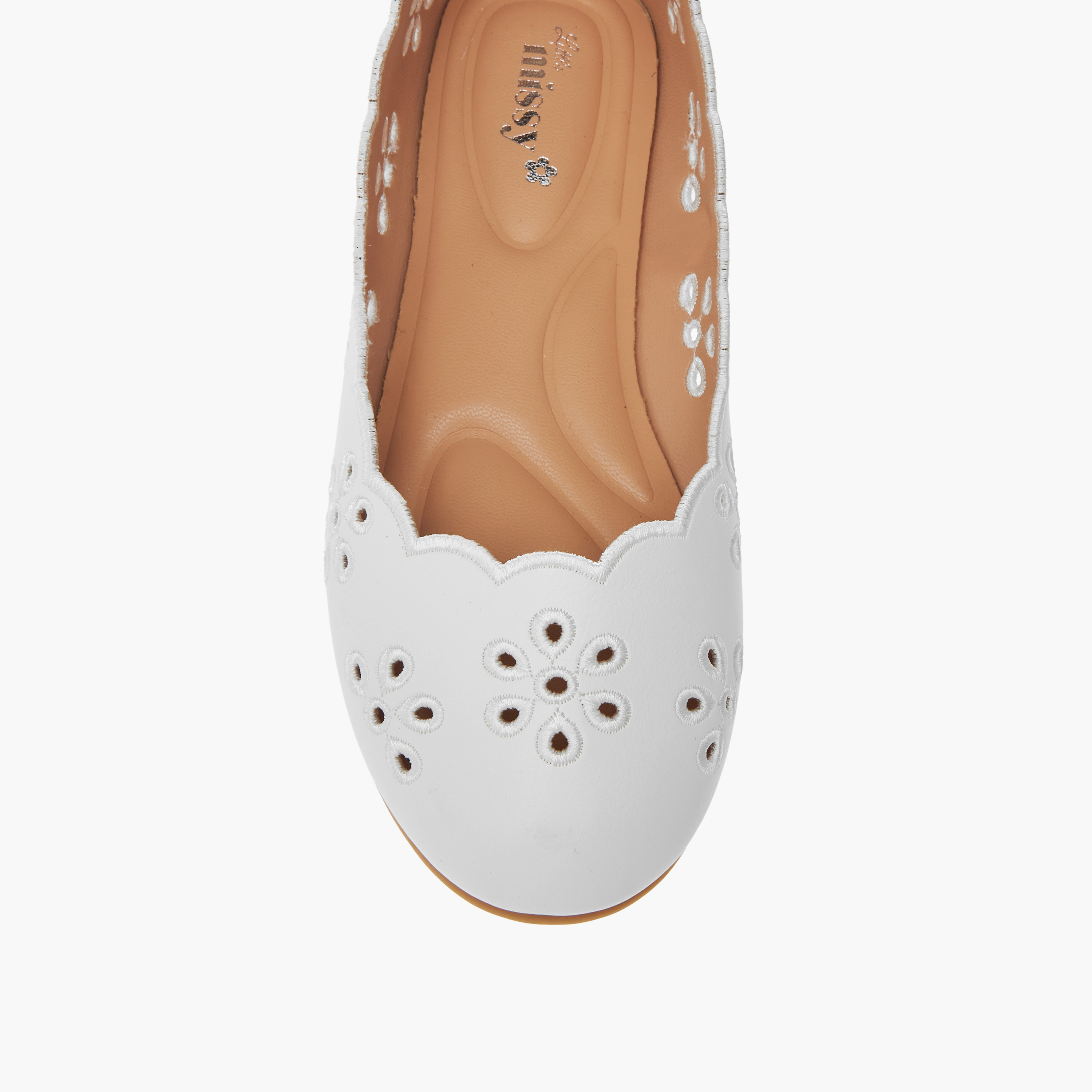 حذاء باليرينا سهل الارتداء بتصاميم مفرغة من ليتل ميسي-girls-shoes-ballerinas-image-4
