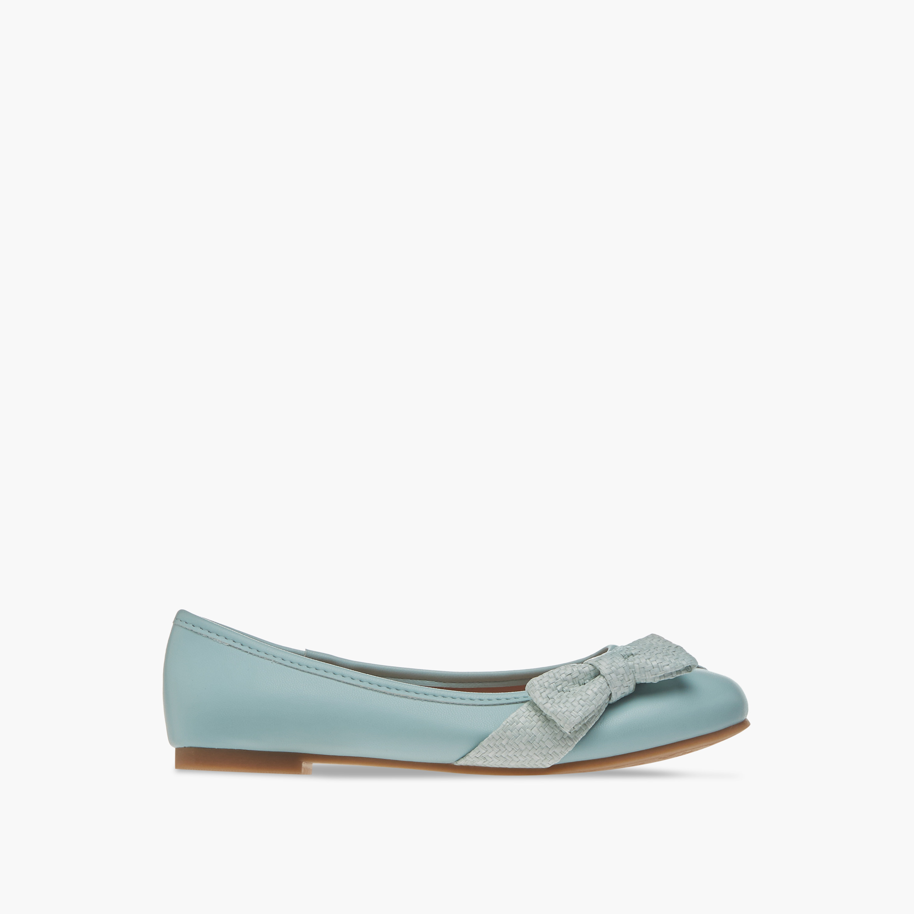 حذاء باليرينا سهل الارتداء بزينة فيونكة من ليتل ميسي-girls-shoes-ballerinas-image-3