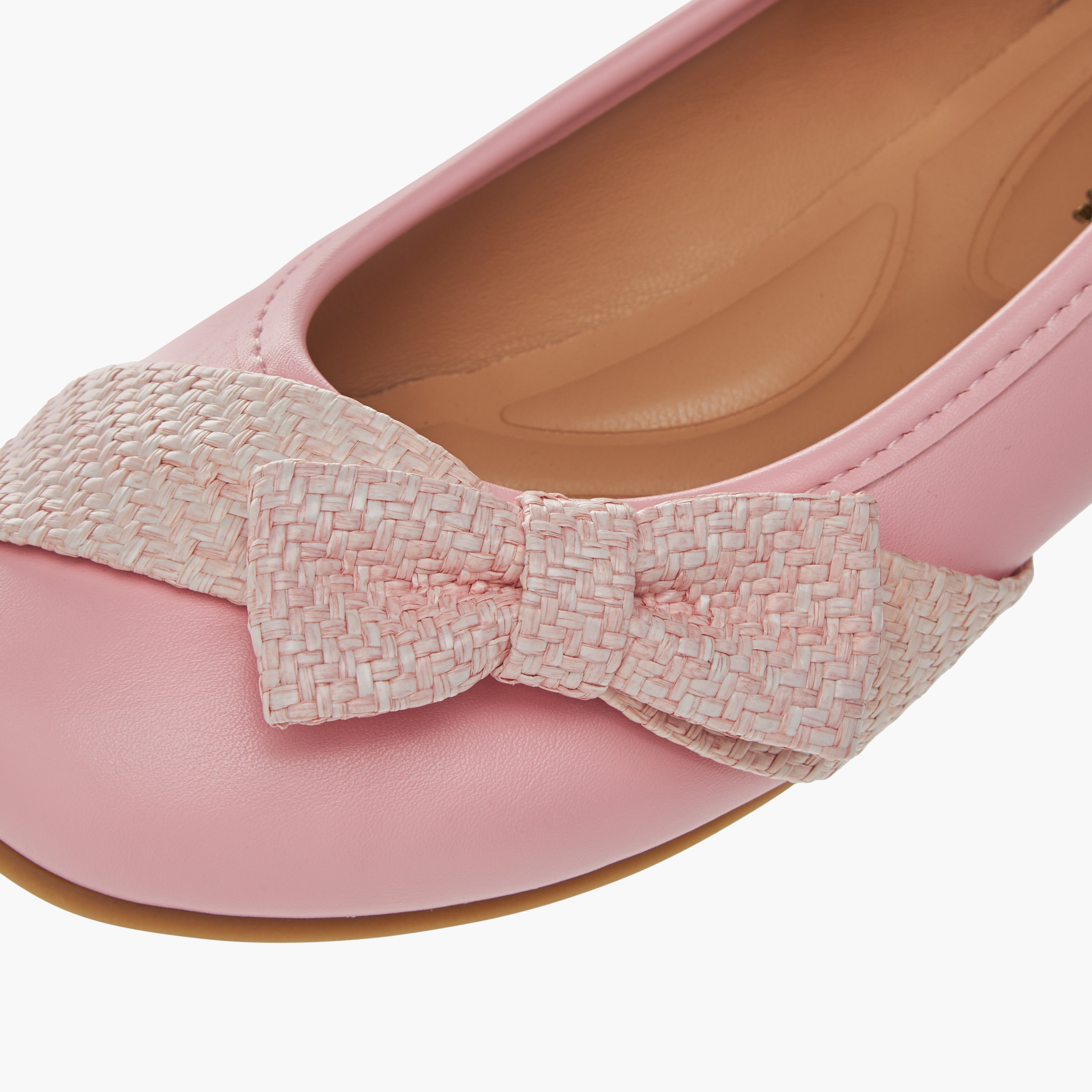 حذاء باليرينا سهل الارتداء بزينة فيونكة من ليتل ميسي-girls-shoes-ballerinas-image-18