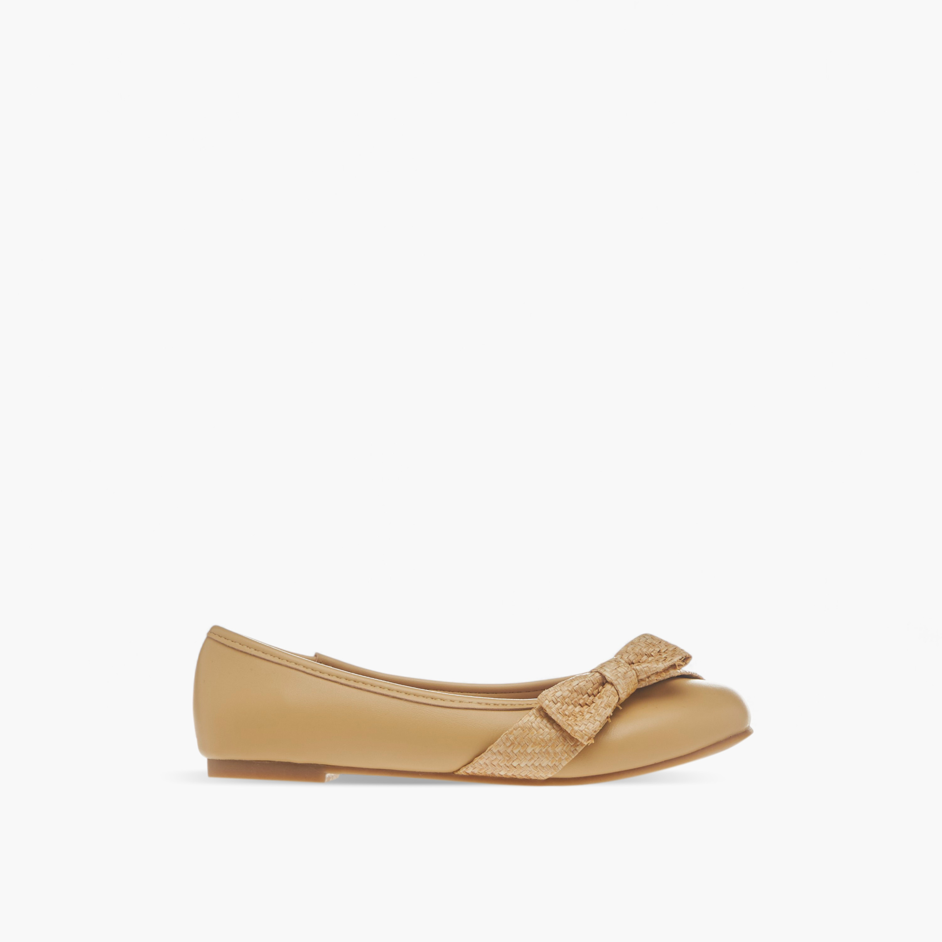 حذاء باليرينا سهل الارتداء بزينة فيونكة من ليتل ميسي-girls-shoes-ballerinas-image-9