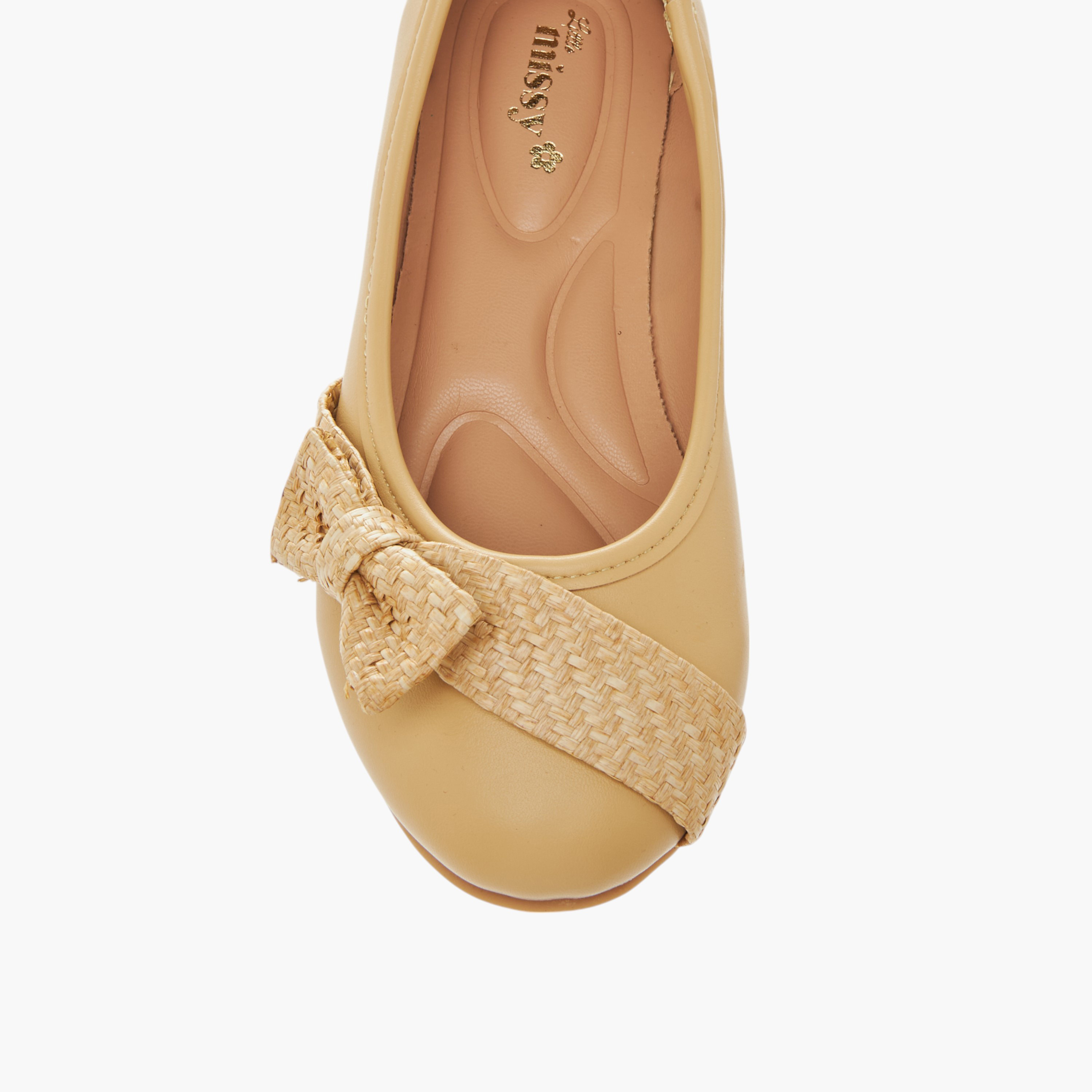 حذاء باليرينا سهل الارتداء بزينة فيونكة من ليتل ميسي-girls-shoes-ballerinas-image-10