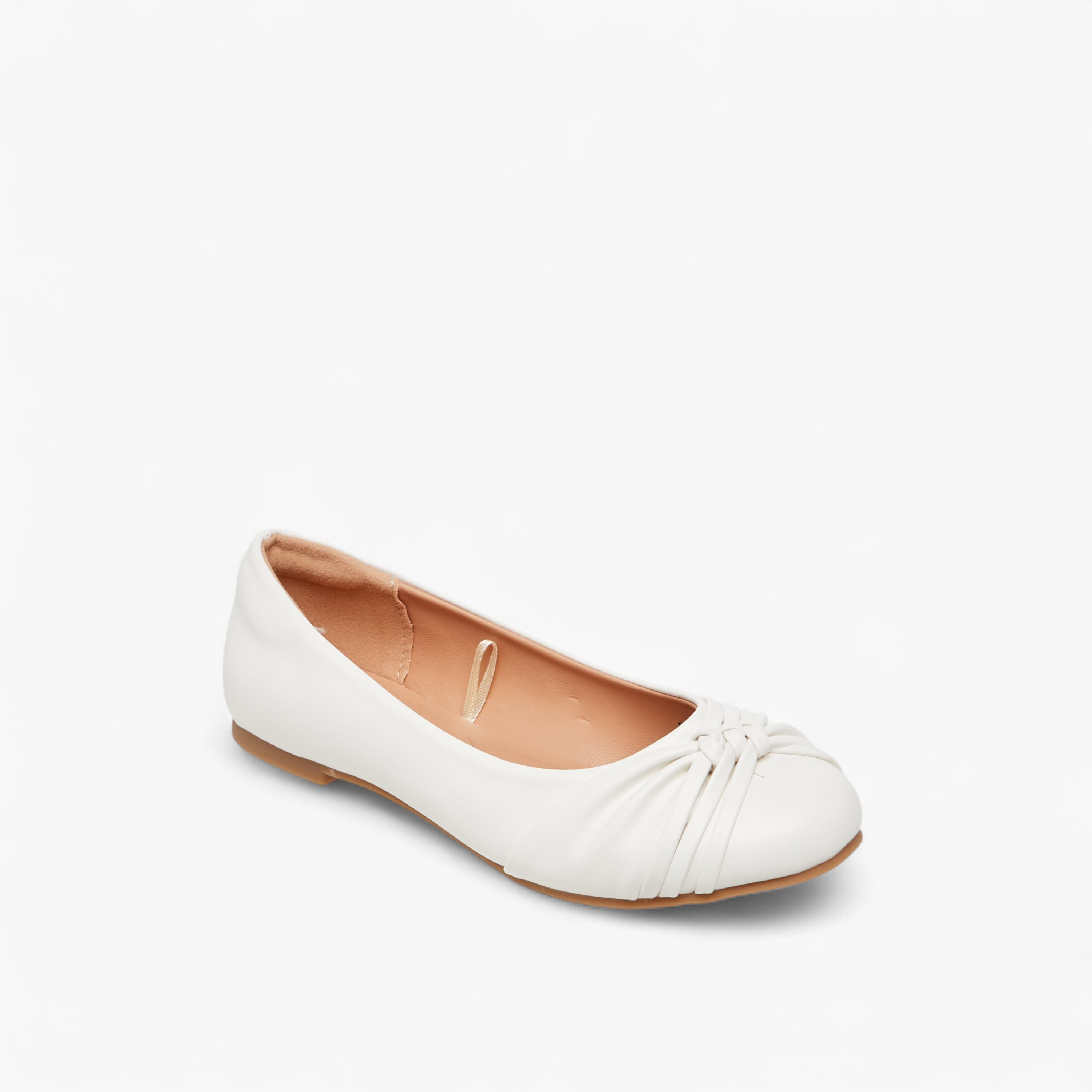 Little Missy Knot Accent Slip-On Ballerina Shoes-girls-shoes-ballerinas-image-2