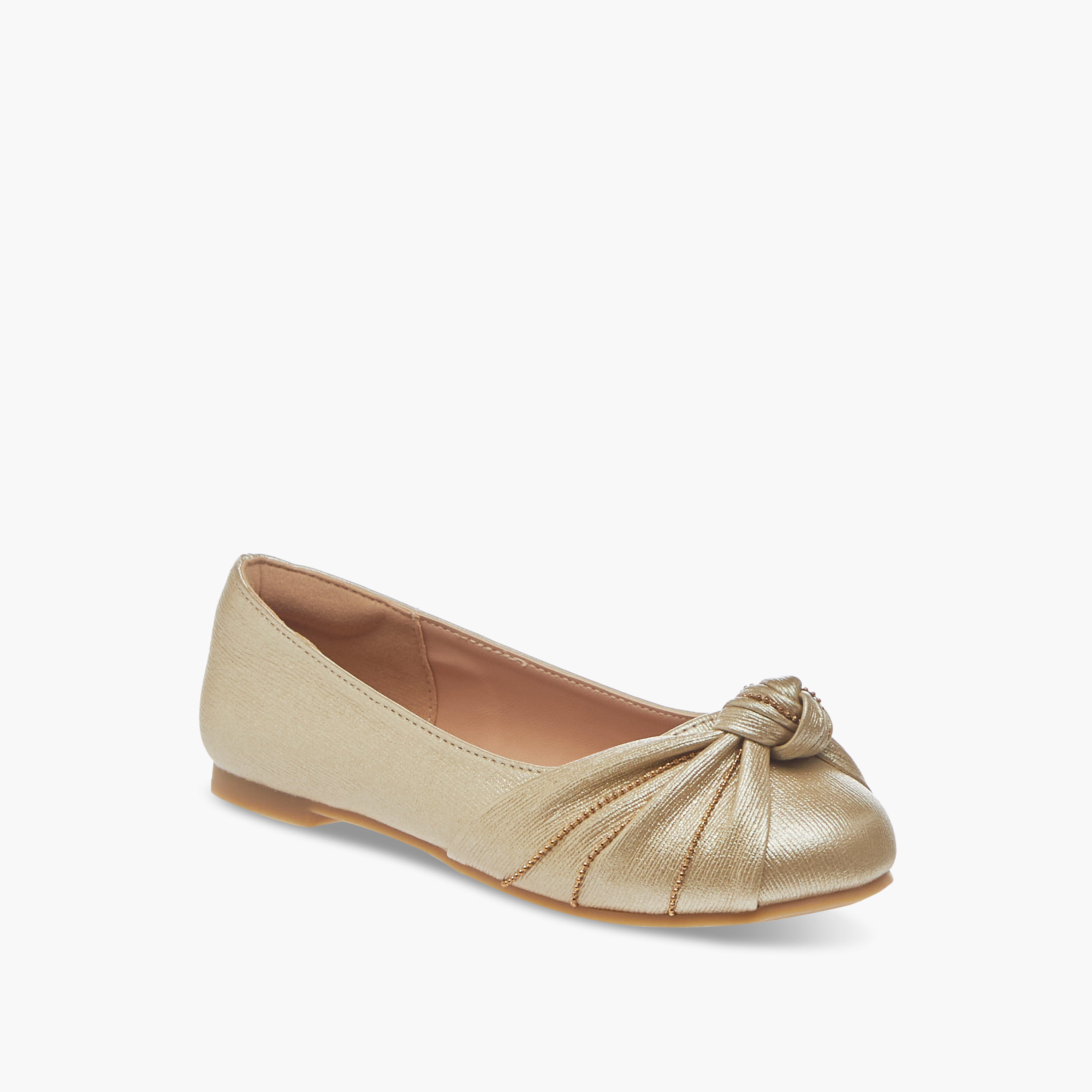 حذاء باليرينا سهل الارتداء بتفصيل عقدة من ليتل مِسي-girls-shoes-ballerinas-image-2