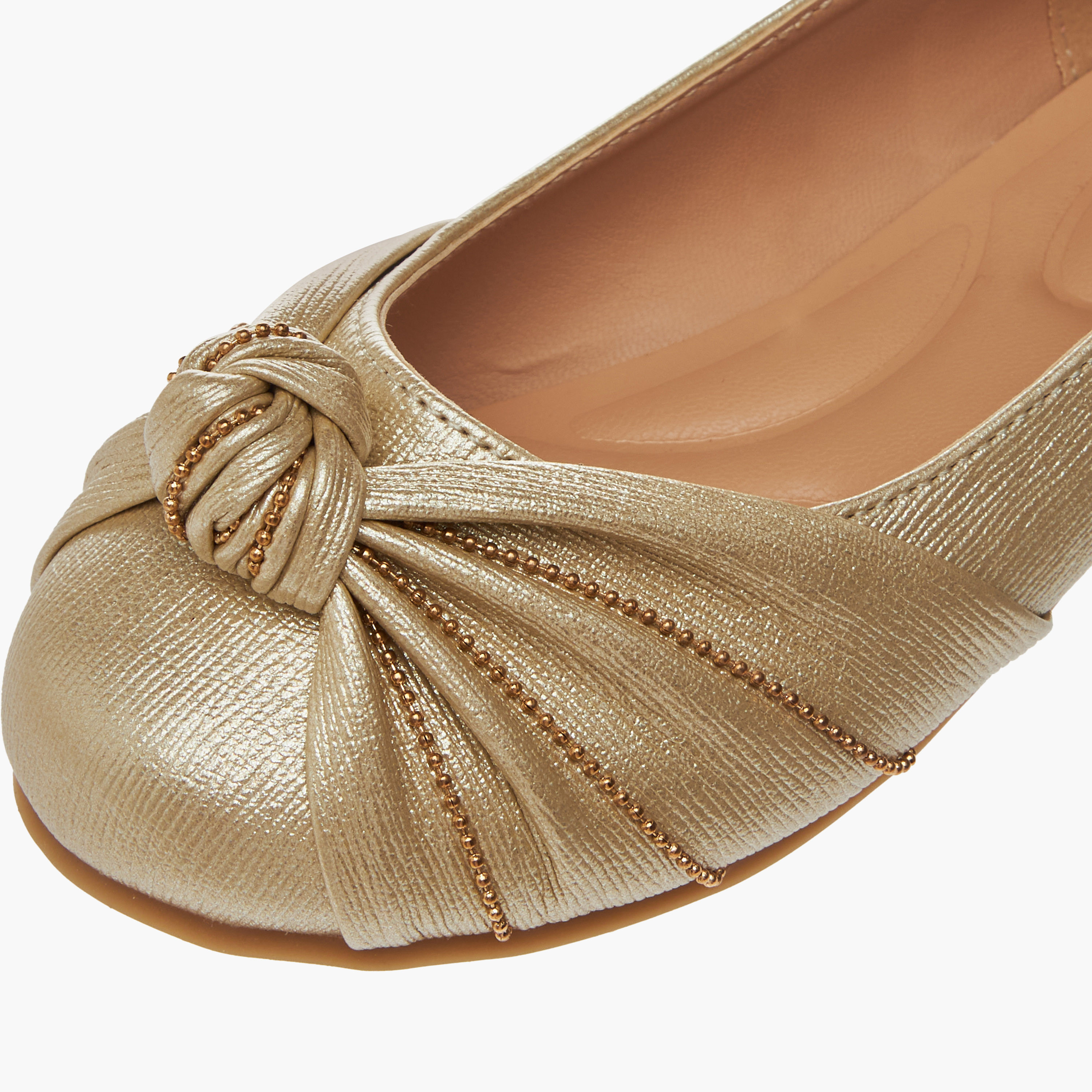 حذاء باليرينا سهل الارتداء بتفصيل عقدة من ليتل مِسي-girls-shoes-ballerinas-image-6